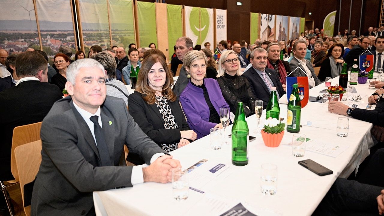 Großer Andrang beim Neujahrsempfang in Zistersdorf