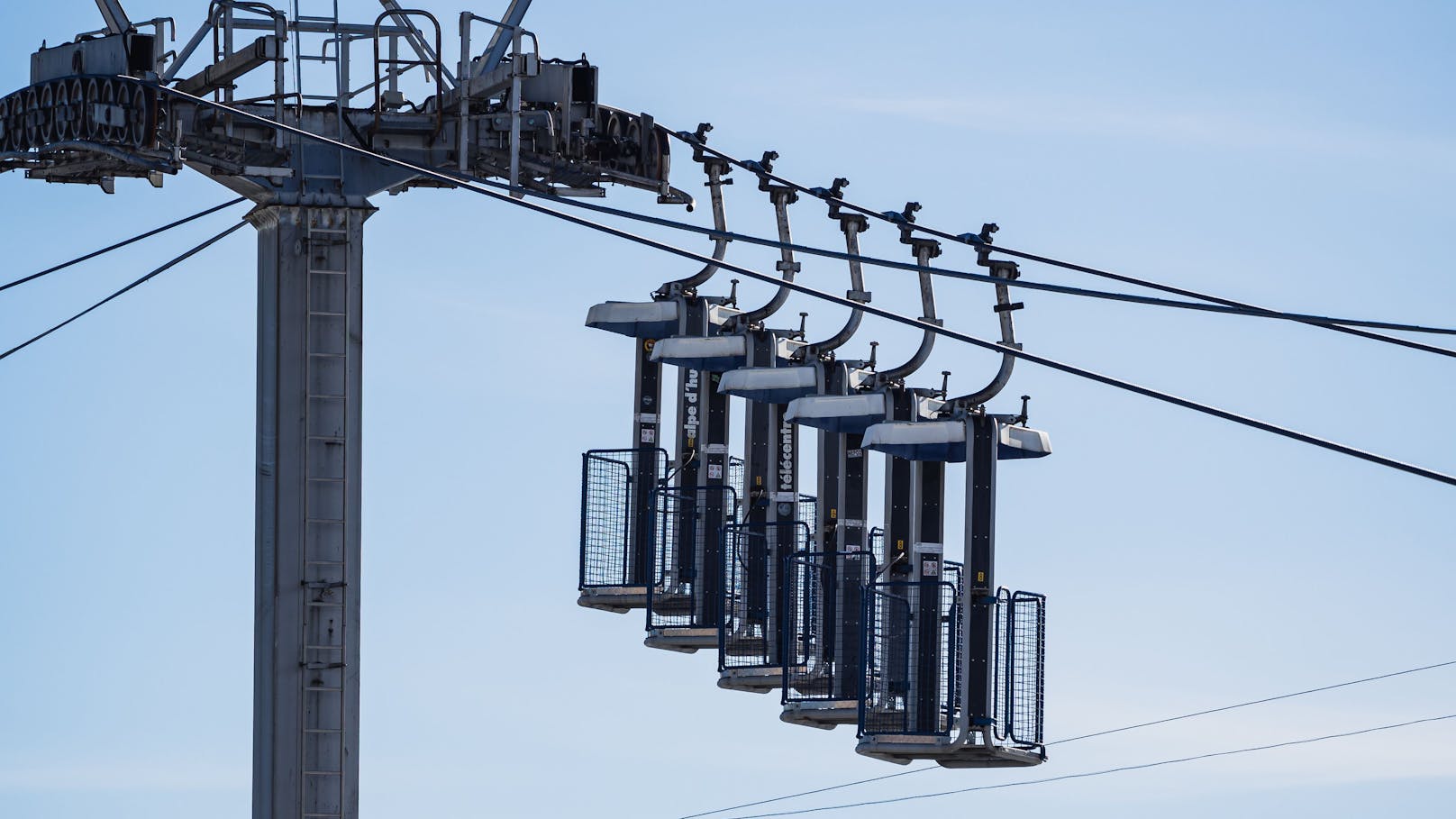 Kuriosester Lift der Welt im Skigebiet Alpe D'Huez