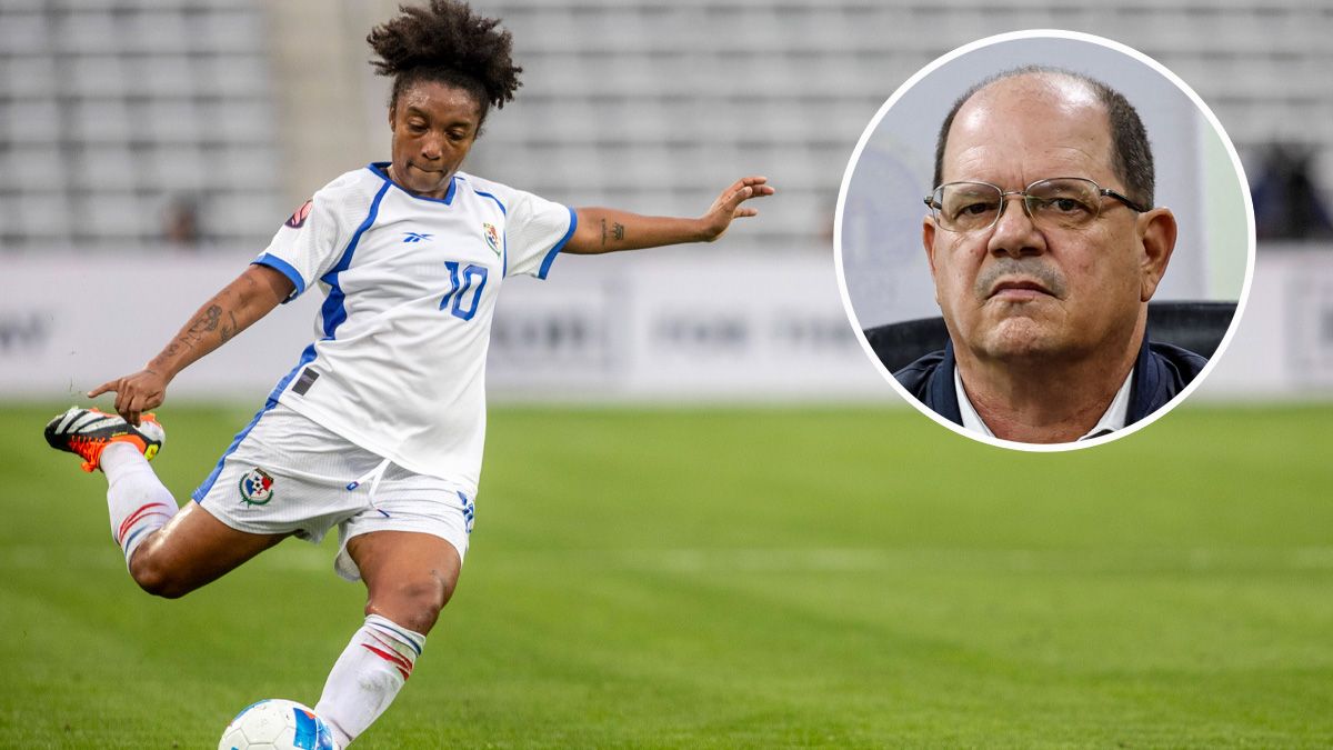 Marta Cox und der suspendierte Verbandspräsident Manuel Arias.