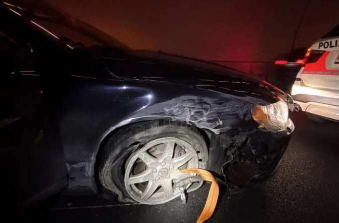 Das Auto der Lenkerin wurde beschädigt.