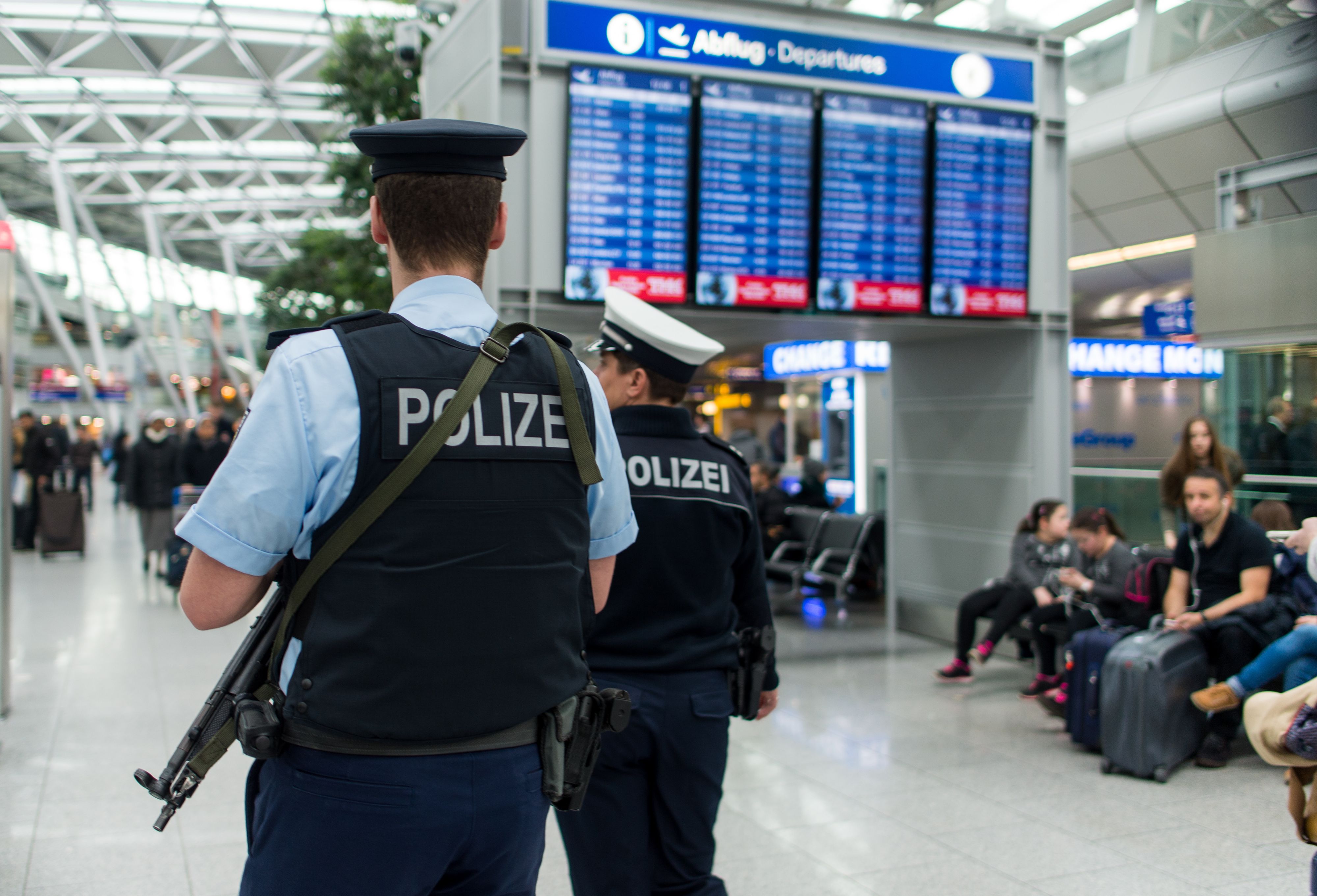 Die Polizei nahm den Österreicher auf der Stelle fest.