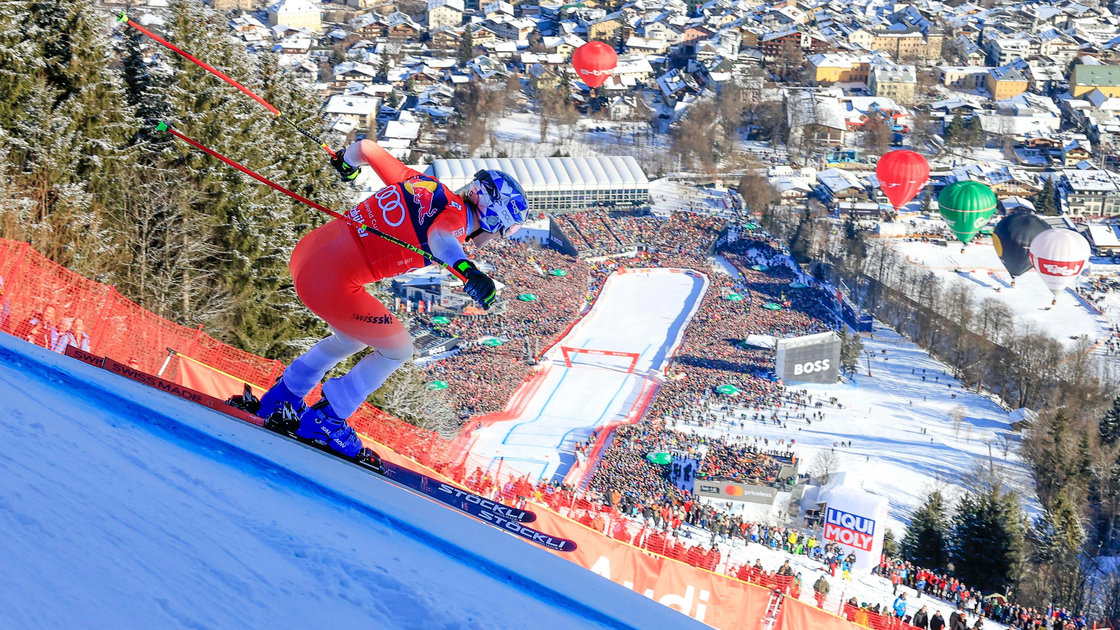 Heute.at - Bier-Revolution bei Ski-Rennen in Kitzbühel