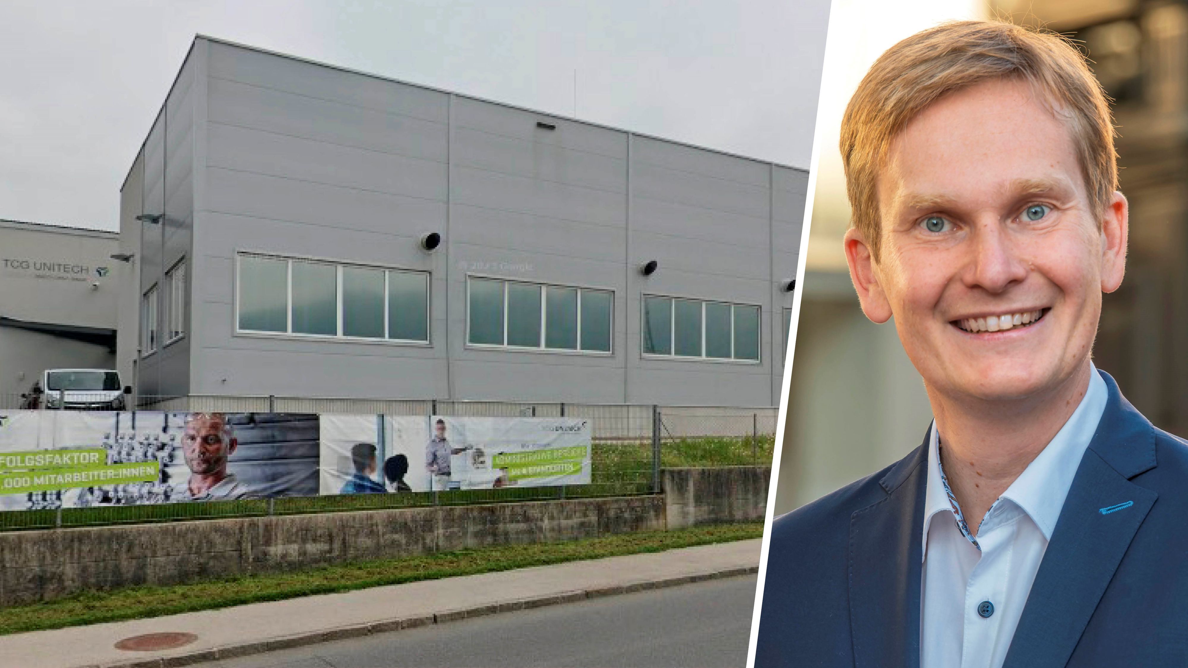 Die langfristigen Folgen bei TCG Unitech sind noch nicht abzusehen, so Bürgermeister Markus Ringhofer (SPÖ). Im Bild: Hauptwerk in Kirchdorf an der Krems.
