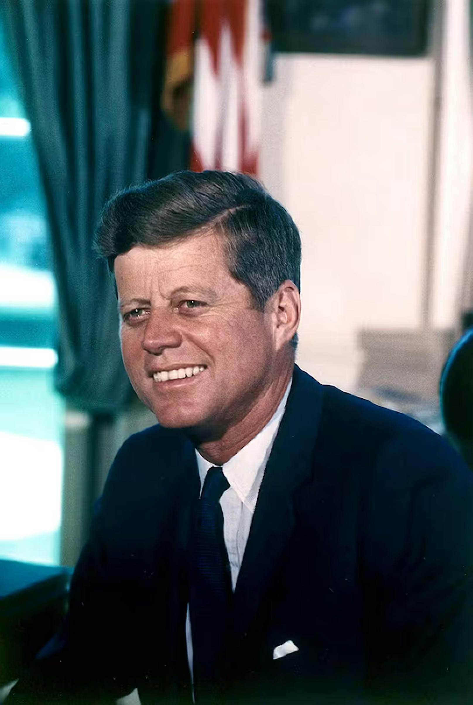 John F. Kennedy wurde 1963 bei einem Attentat ermordet.