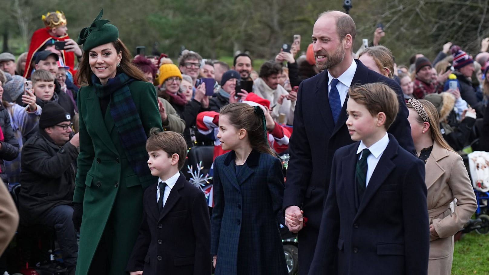 Kate und Familie bei Skiferien in den Alpen gesichtet