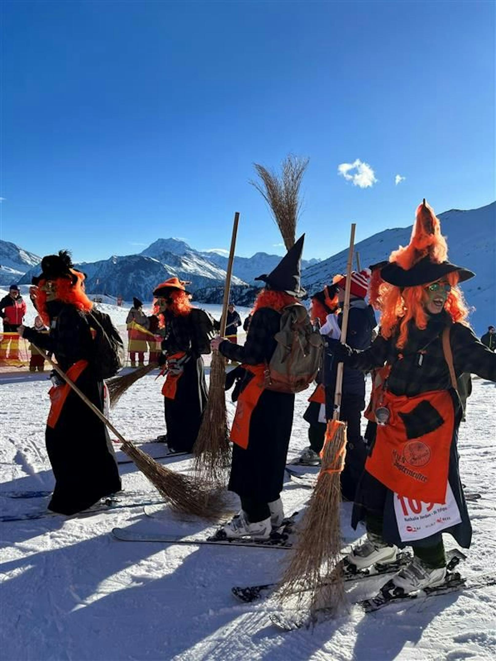 Am Samstag gab es im Skigebiet Belalp ein besonderes Spektakel.