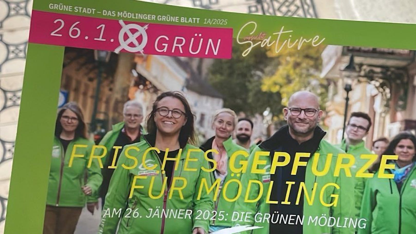 "Frisches Gepfurze" – Fake-Flyer patzen Grüne an