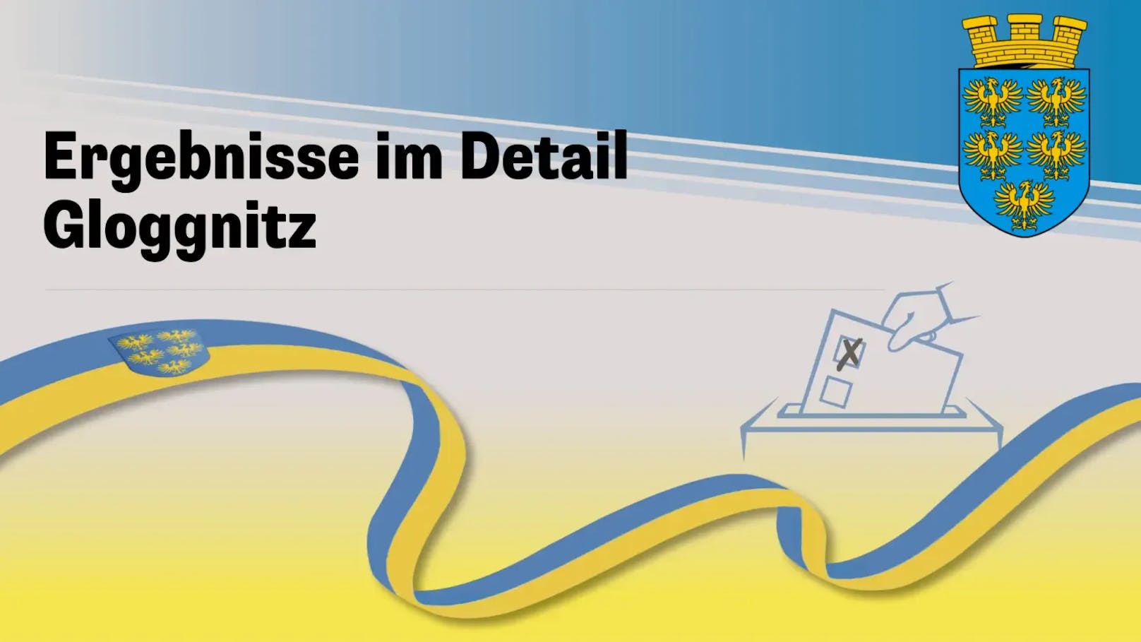 Wahl Niederösterreich: Ergebnis aus Gloggnitz