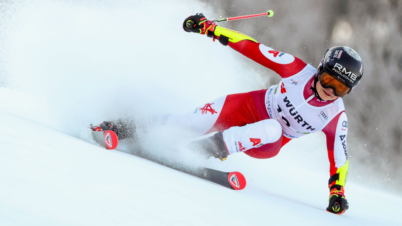 Live! Scheib stürzt am Weg zur Topzeit in Kronplatz