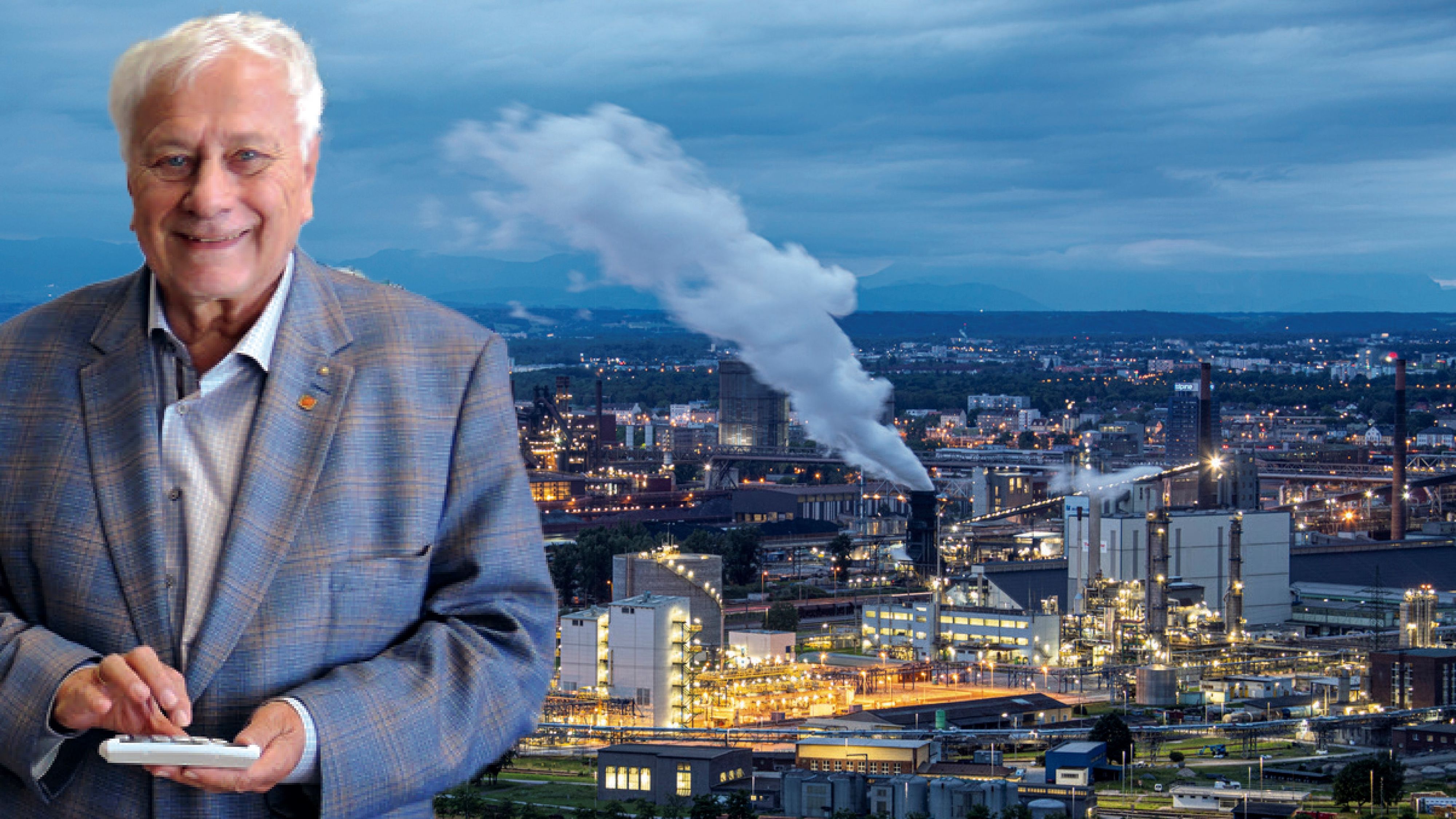 Durch die Wahl von Donald Trump zum neuen US-Präsidenten könnte der oberösterreichische Industriestandort gefährdet sein. Im Bild: Ökonom Friedrich Schneider