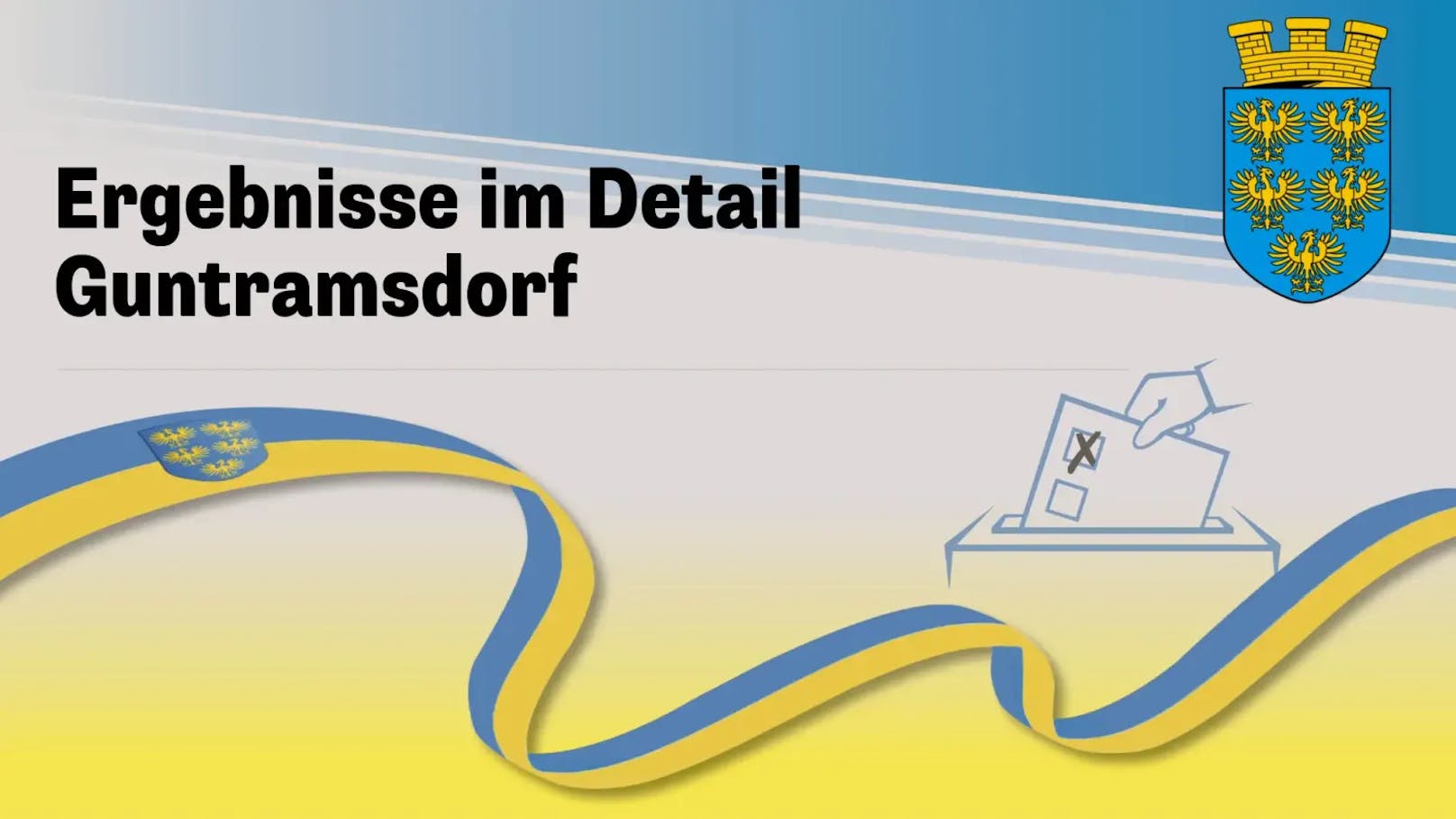 Wahl Niederösterreich: Ergebnis aus Guntramsdorf