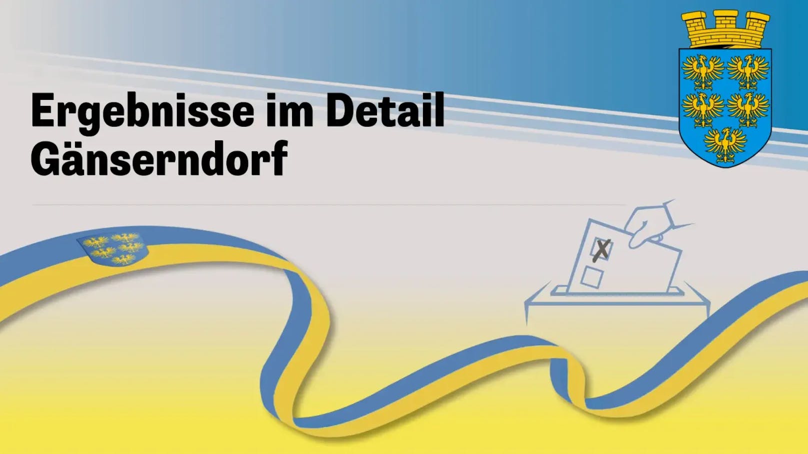 Wahl Niederösterreich: Ergebnis aus Gänserndorf