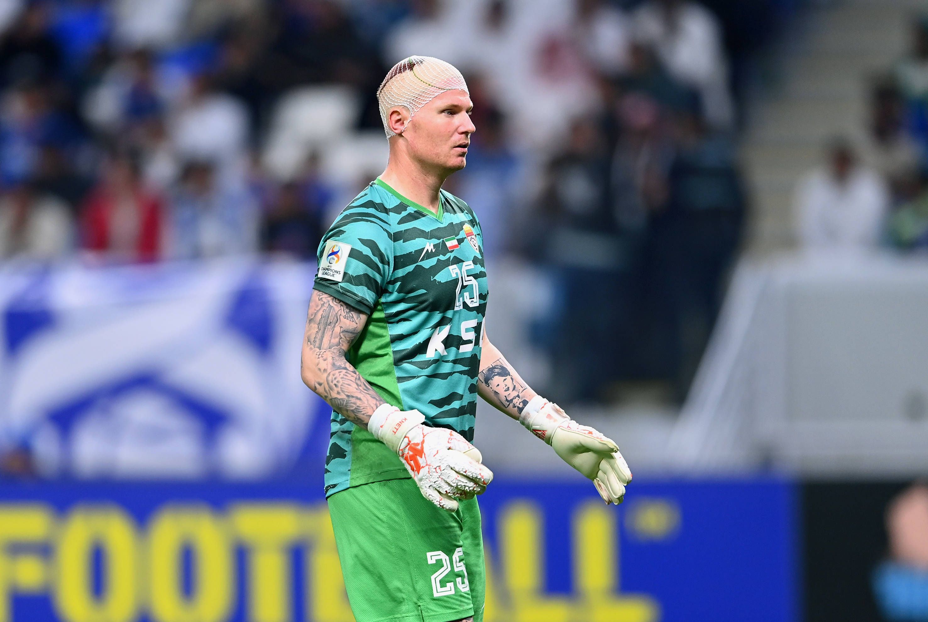 Christopher Knett hütet jetzt das Tor für Al Arabi.