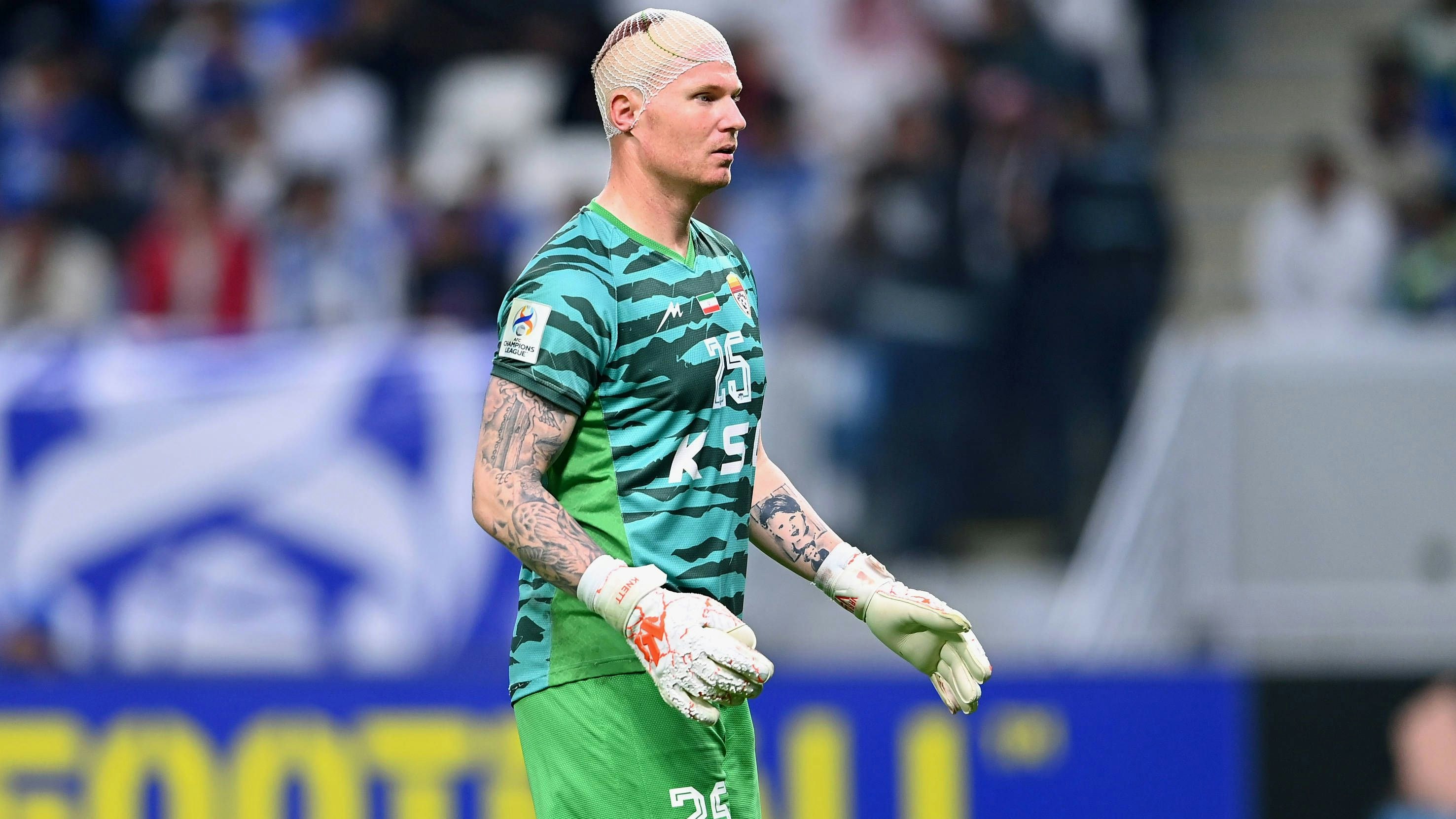 Christopher Knett hütet jetzt das Tor für Al Arabi.