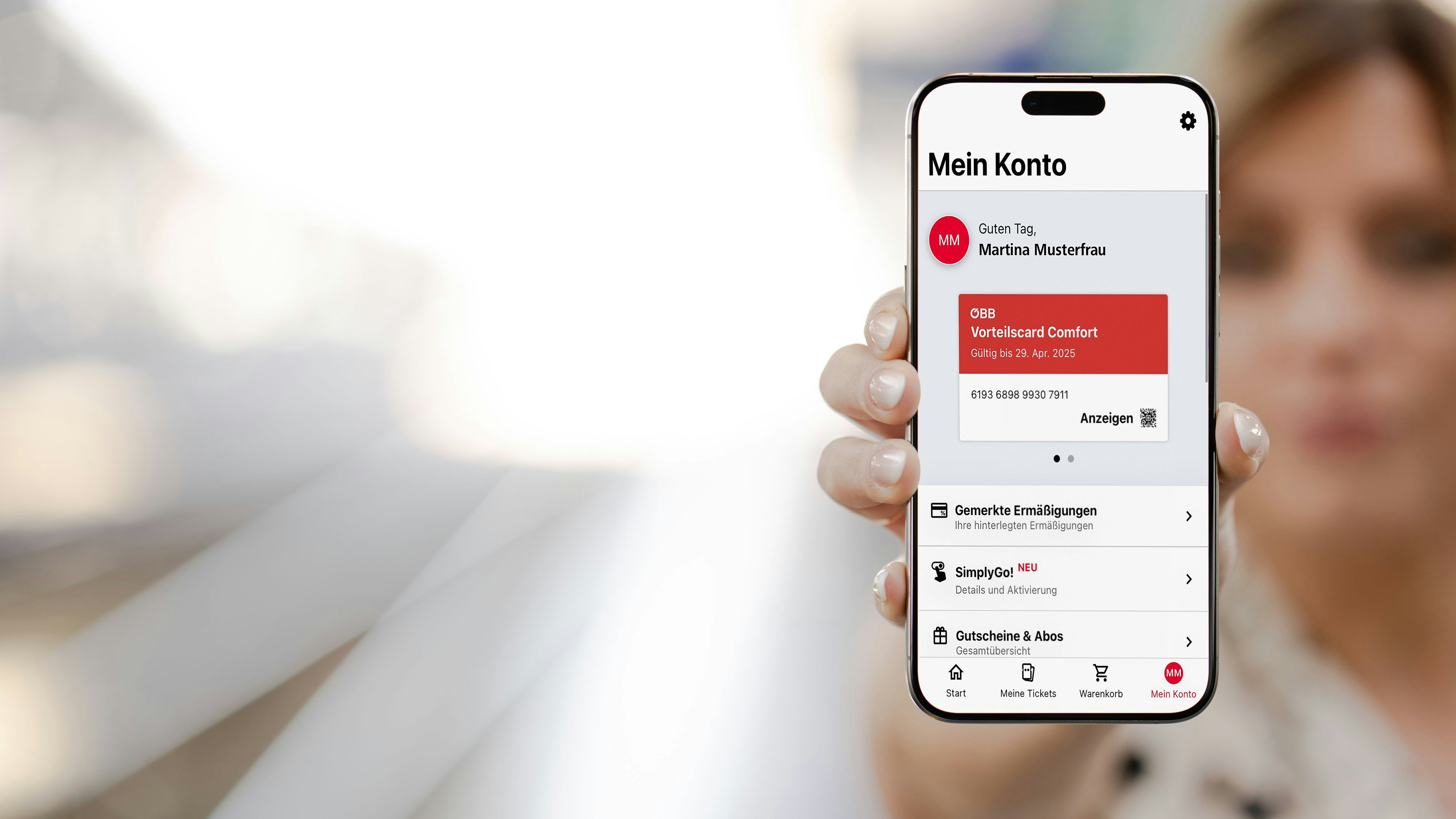 Der Preis der Vorteilscard Classic sinkt von 99 Euro auf 71 Euro.