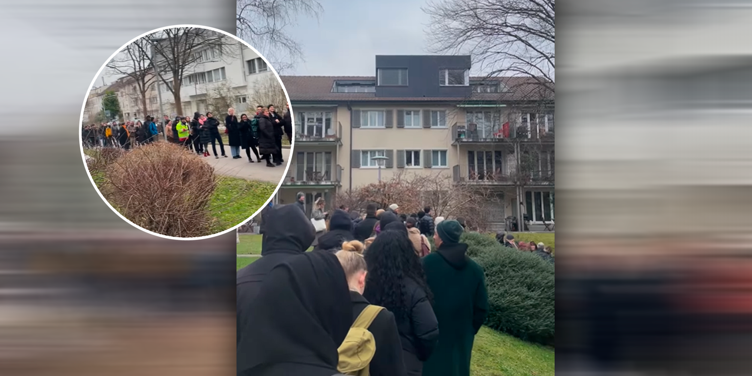 Lara Stoll zückte nur kurz ihr Handy um diese Szene zu filmen.