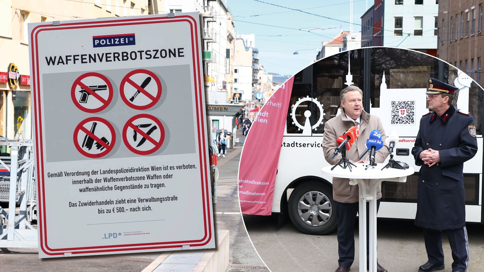 Alkohol- und Waffenverbot – Wien setzt auf klare Regeln