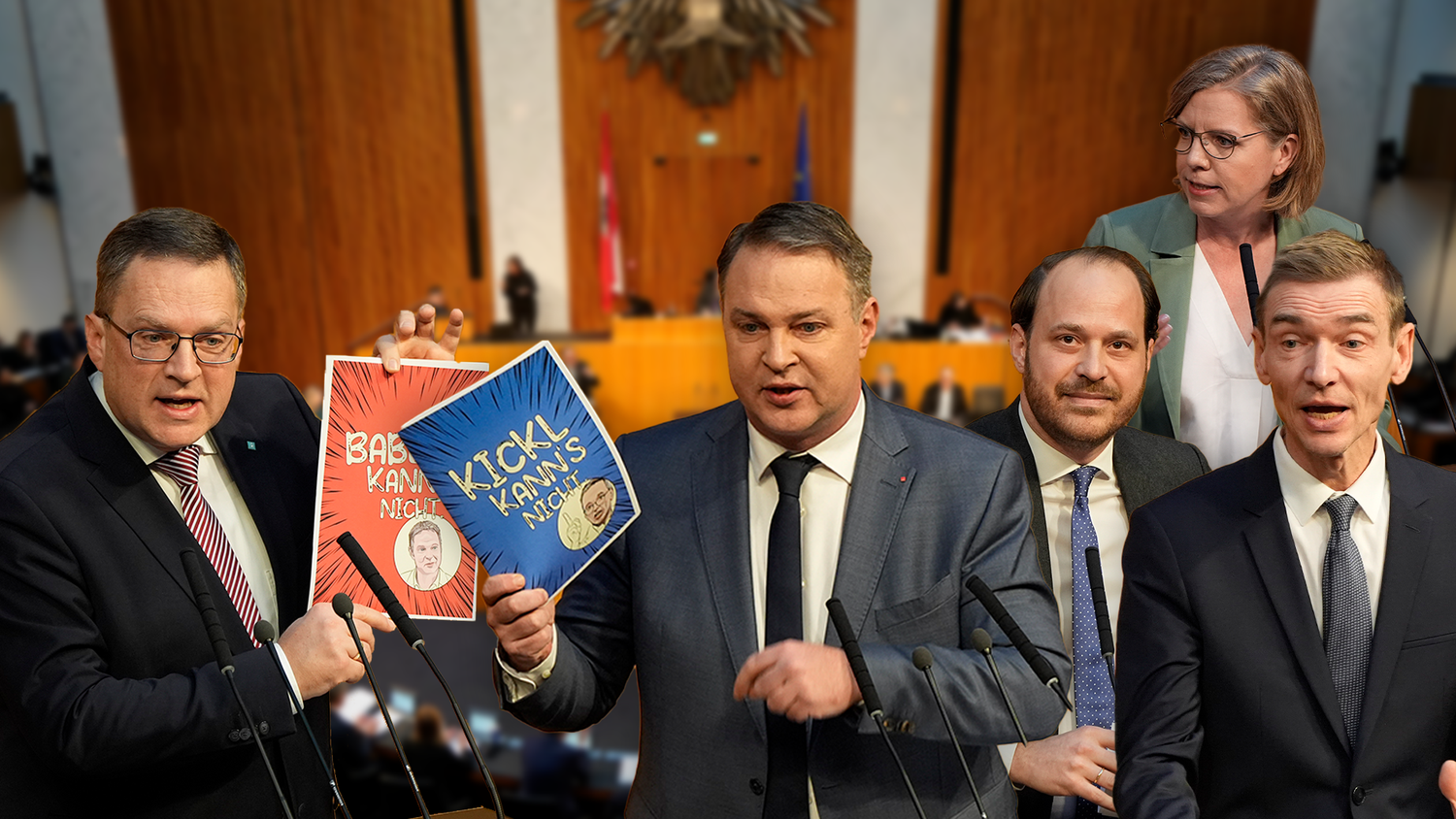 Im Nationalrat flogen in der aktuellen Stunde die Fetzen.