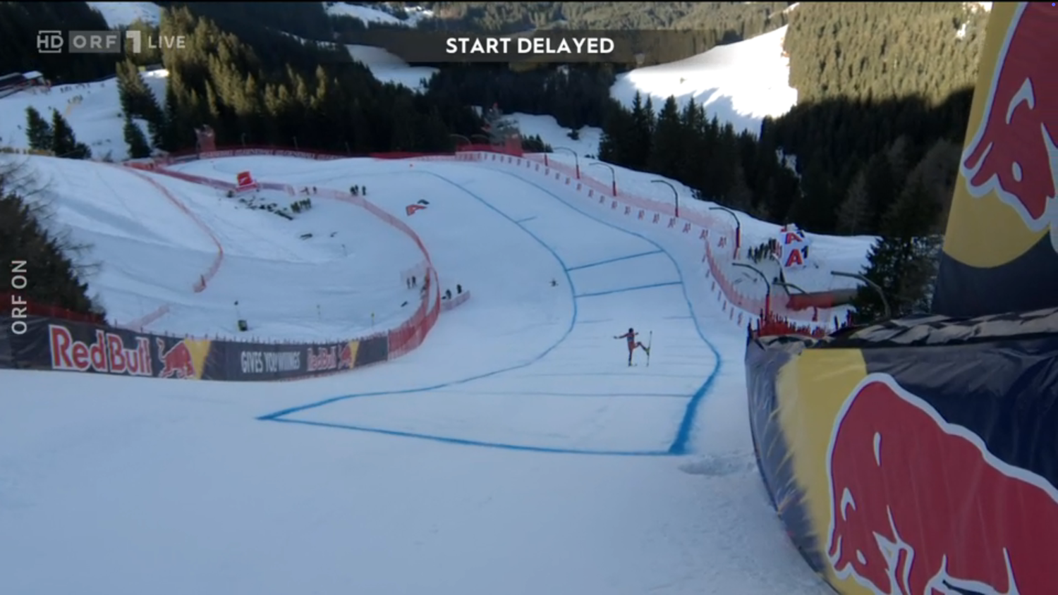 Ein Vorläufer stürzt in der Mausefalle.