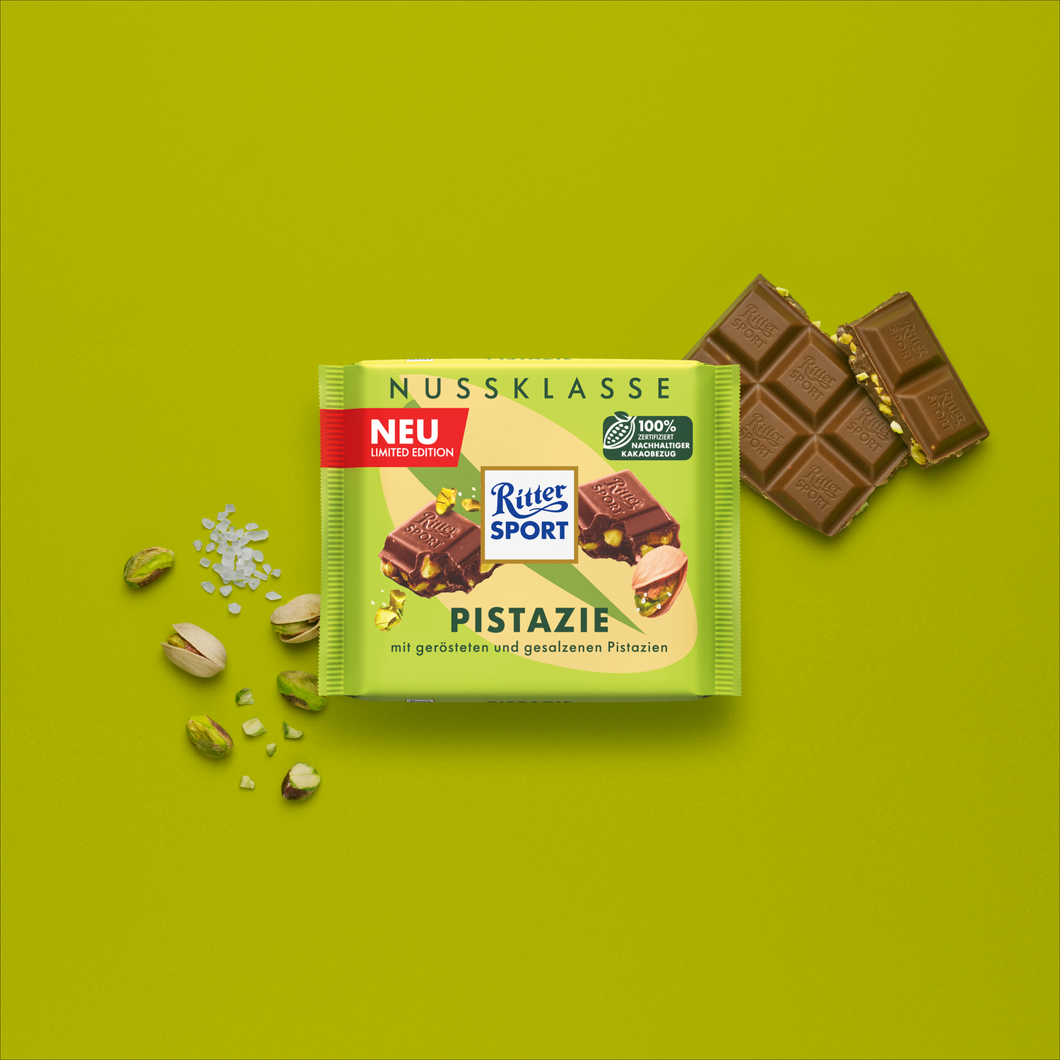 <strong>Ritter Sport Limited Edition Pistazie</strong>: Die 