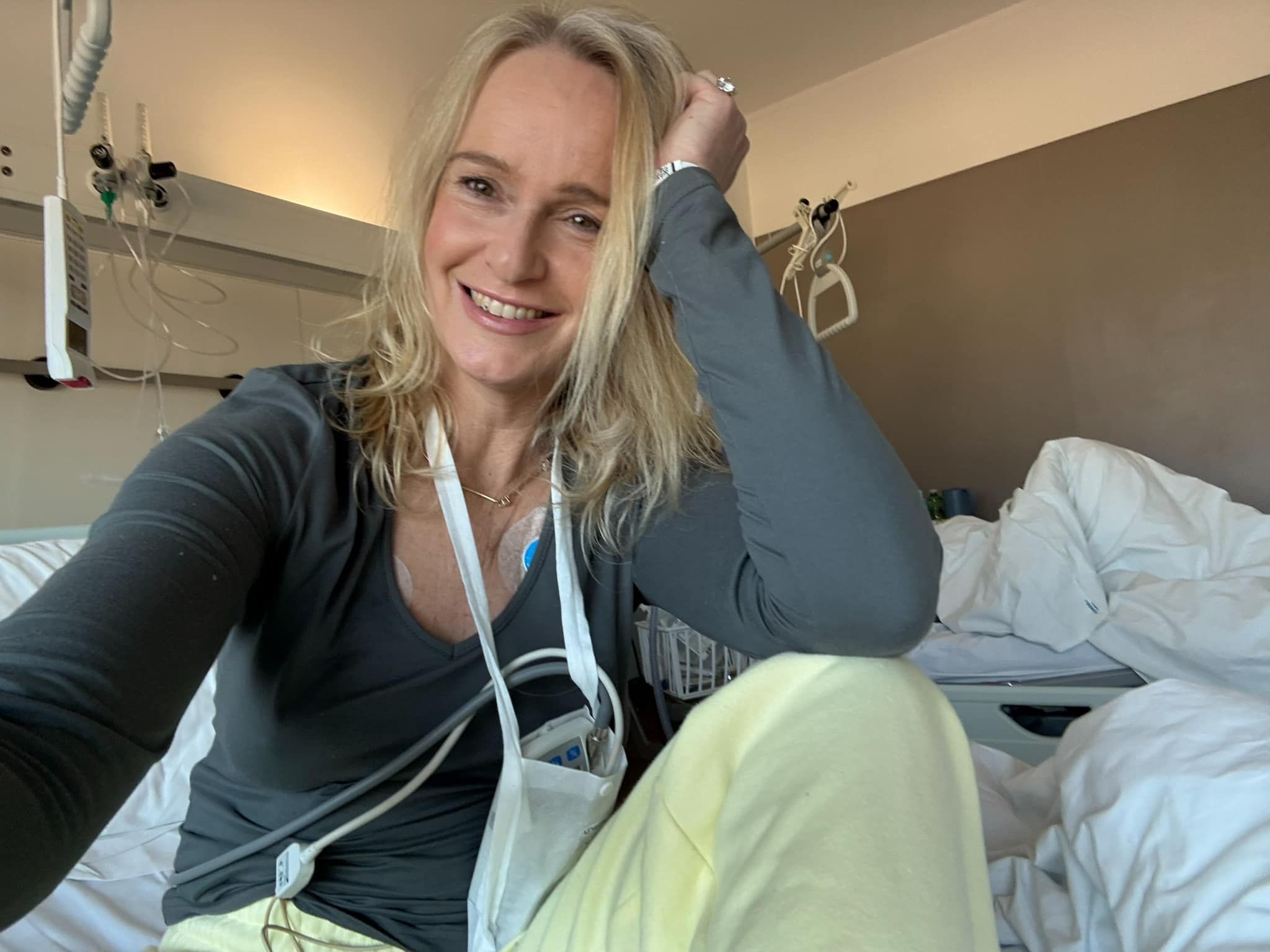 Pia Vanelly kann zum Glück schon wieder lachen.