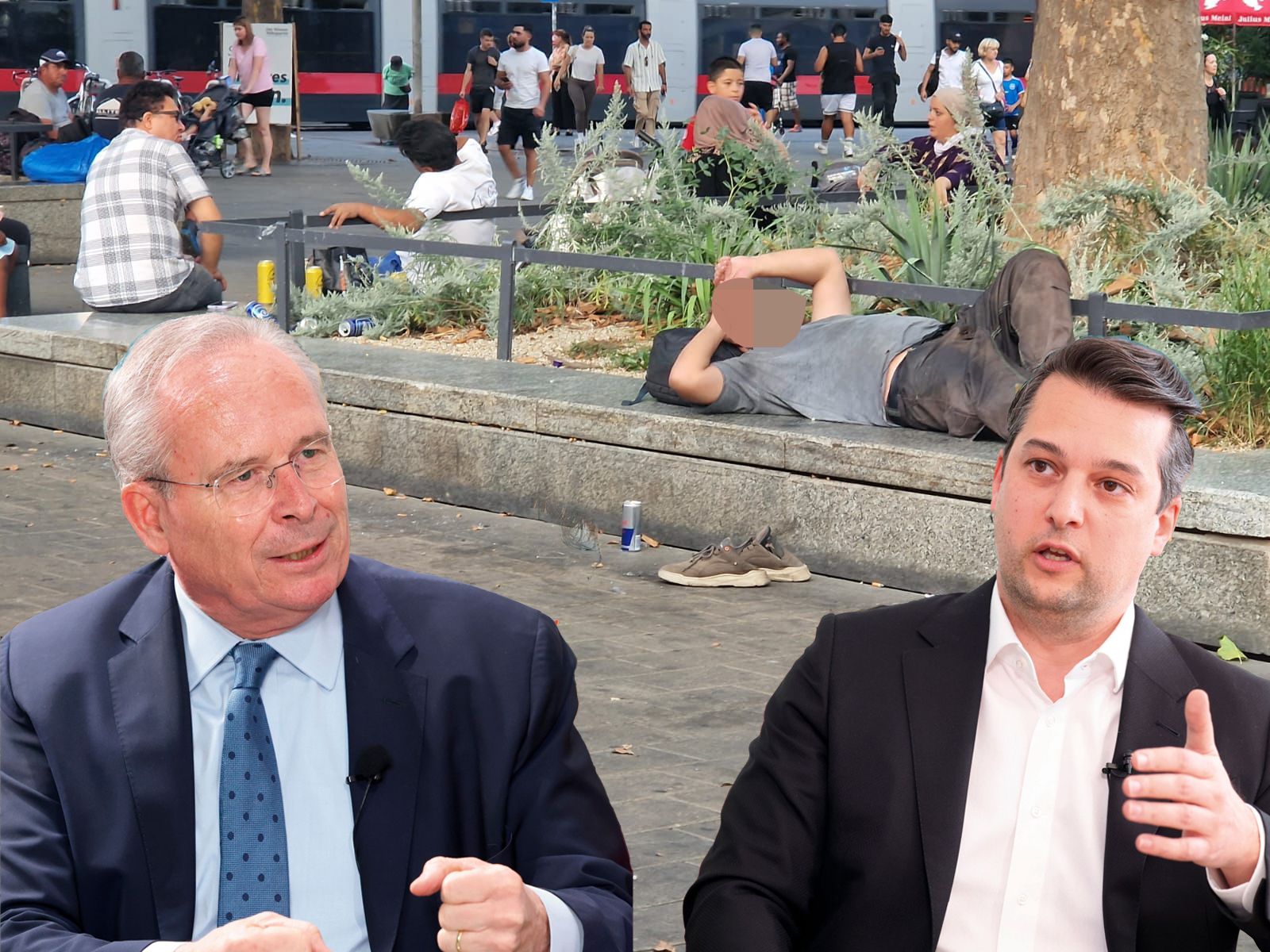 Dieses Bild samt Kommentar von Wiens FPÖ-Chef Dominik Nepp (re.) sorgte bei ÖVP-Chef Karl Mahrer für Ärger zu Halloween.