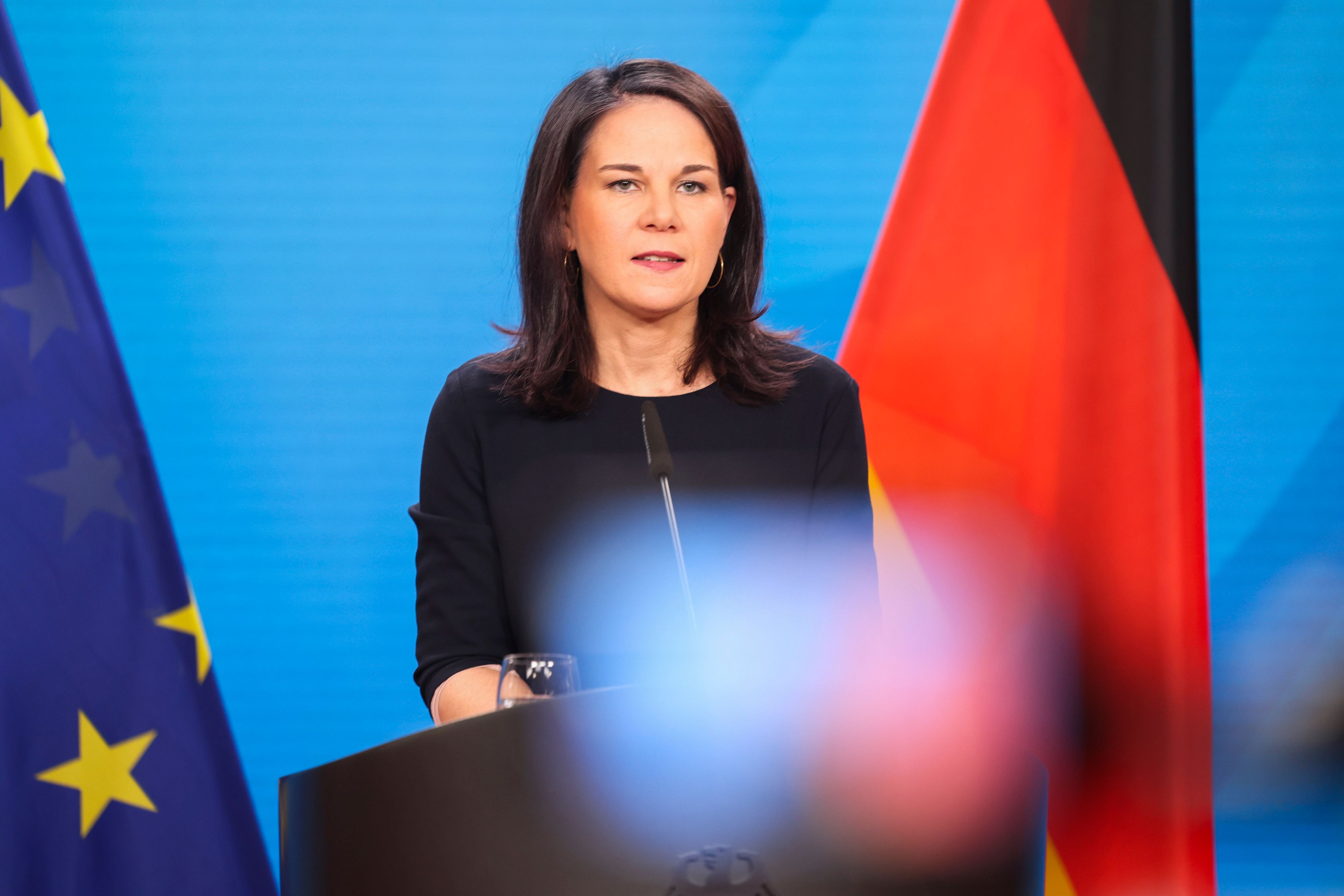 Die deutsche Außenministerin will sich für ein starkes Europa einsetzen.