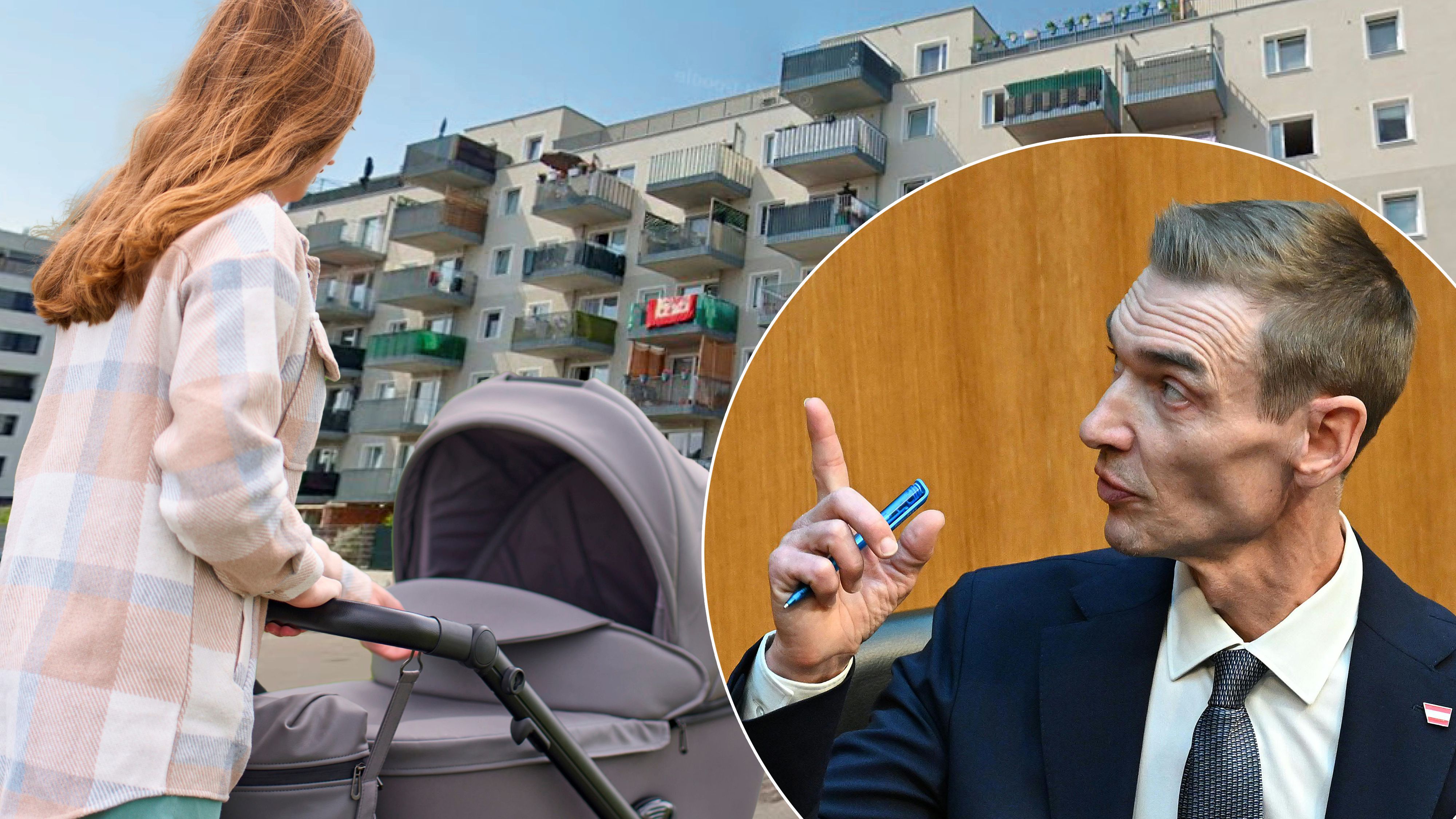 Finanzminister Gunter Mayr (ÖVP) muss Fragen der SPÖ zu Staats-Wohnungen beantworten.