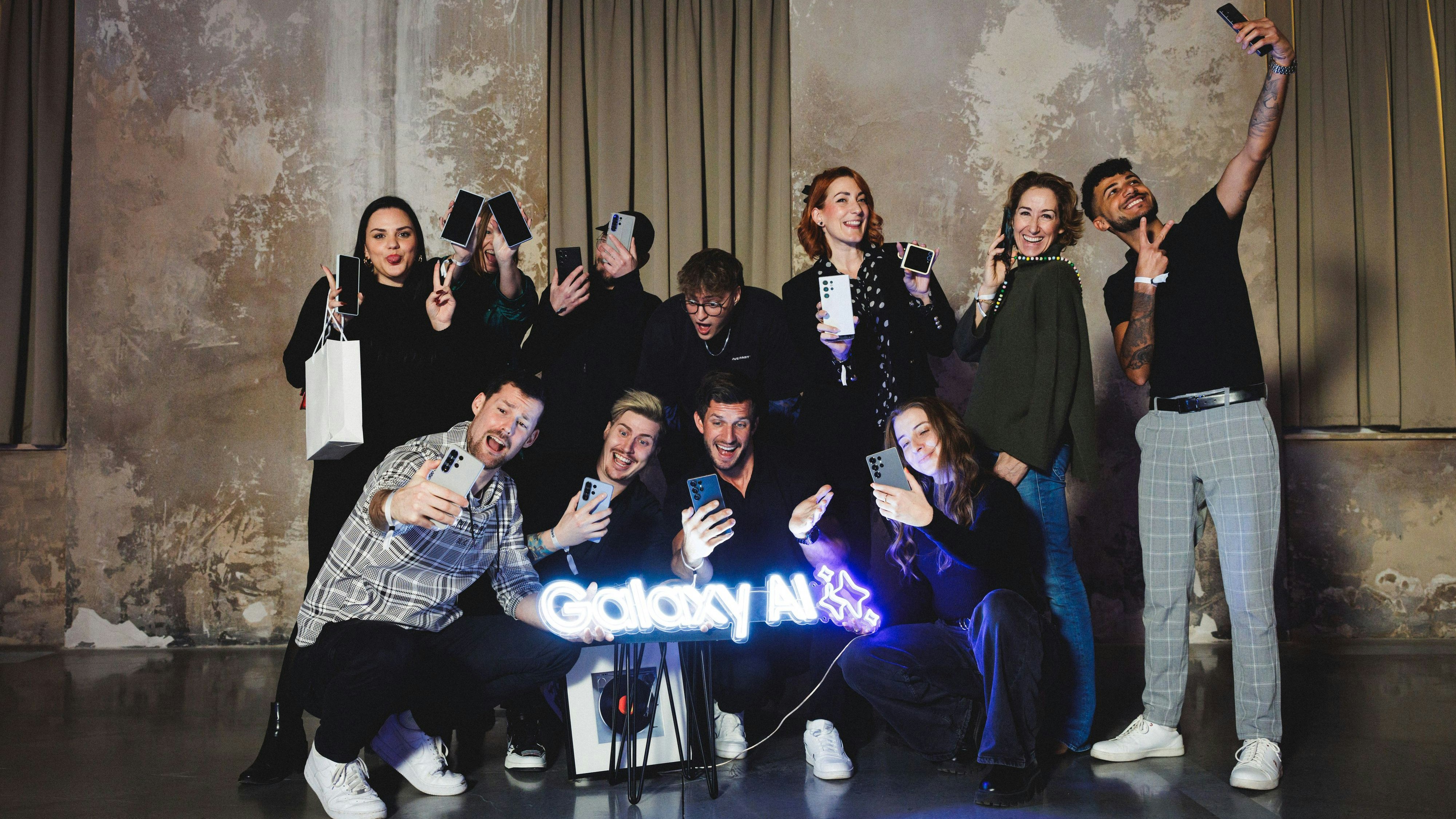 Samsung präsentierte das neue Samsung Galaxy S25 in Wien.