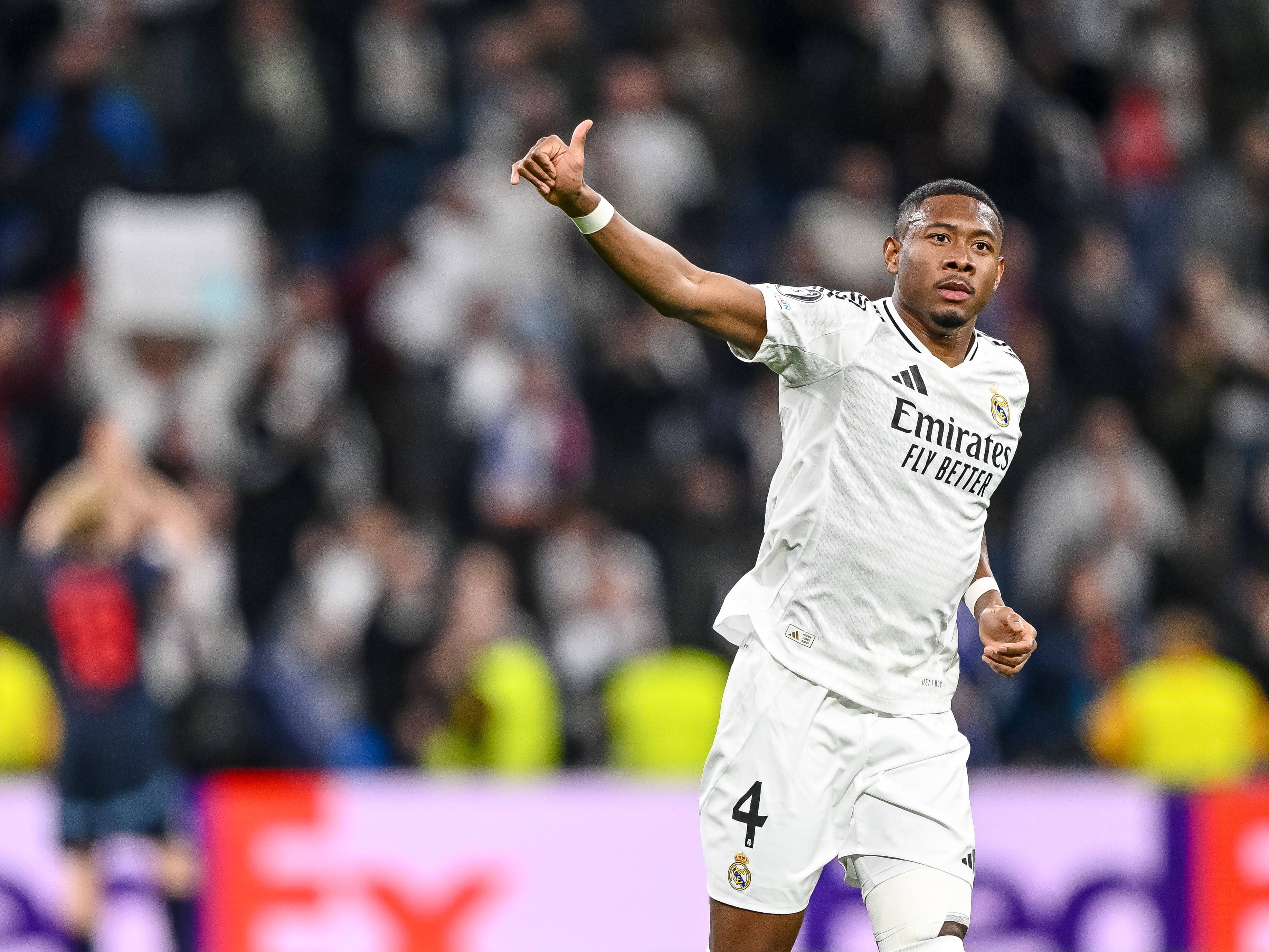 David Alaba fertigte mit Real Madrid beim Champions-League-Comeback Salzburg ab.