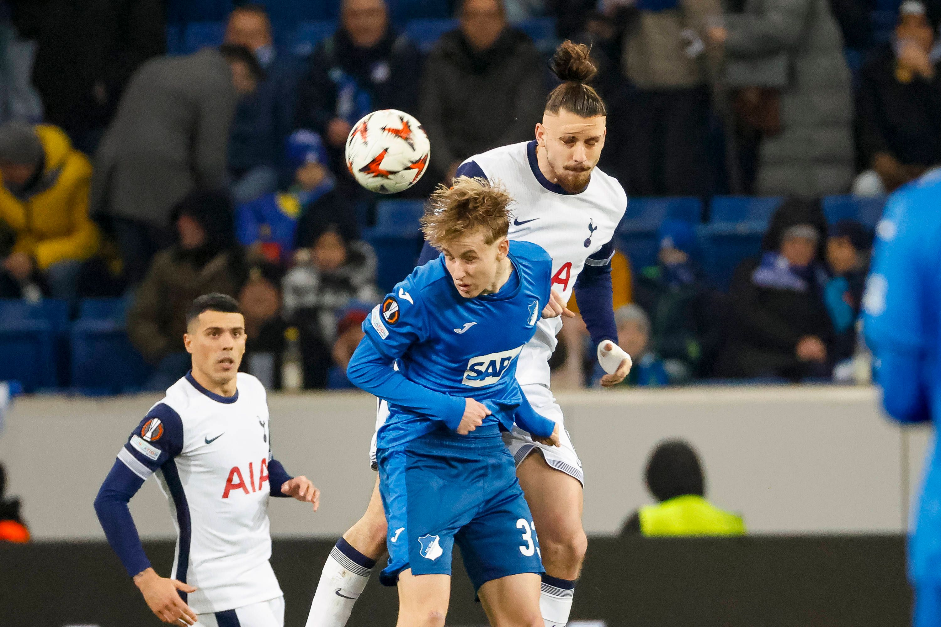 Hoffenheim im Duell gegen Tottenham. 
