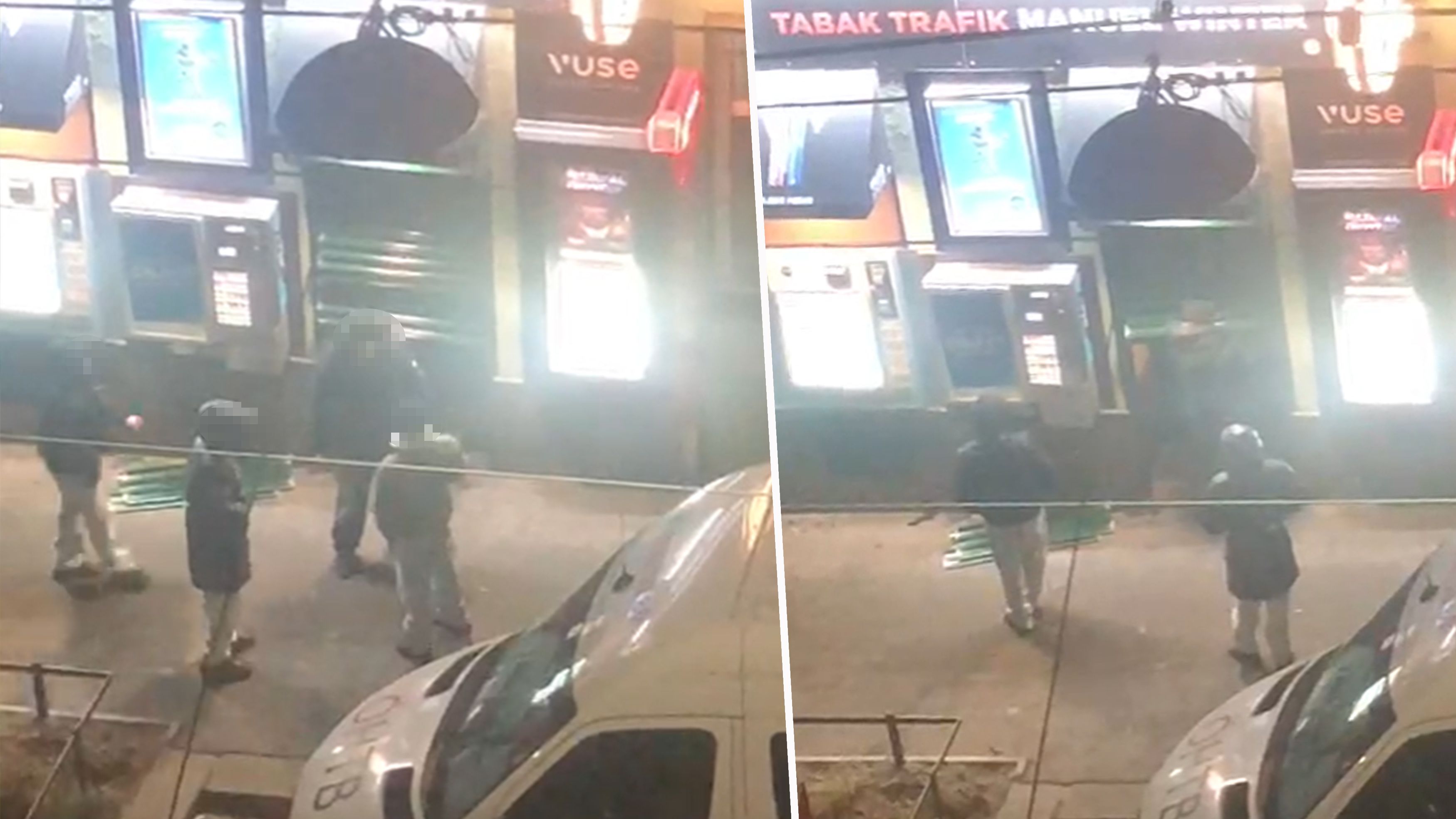 Kuriose Szenen in Wien-Ottakring: Drei Unbekannten wollten in eine Trafik eindringen – ohne Erfolg.