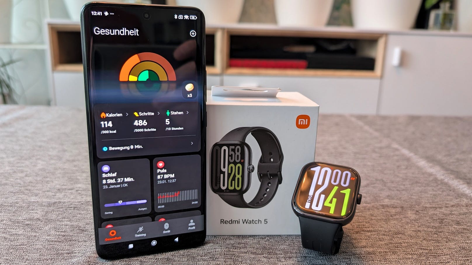 Die Redmi Watch 5 rennt über drei Wochen lang