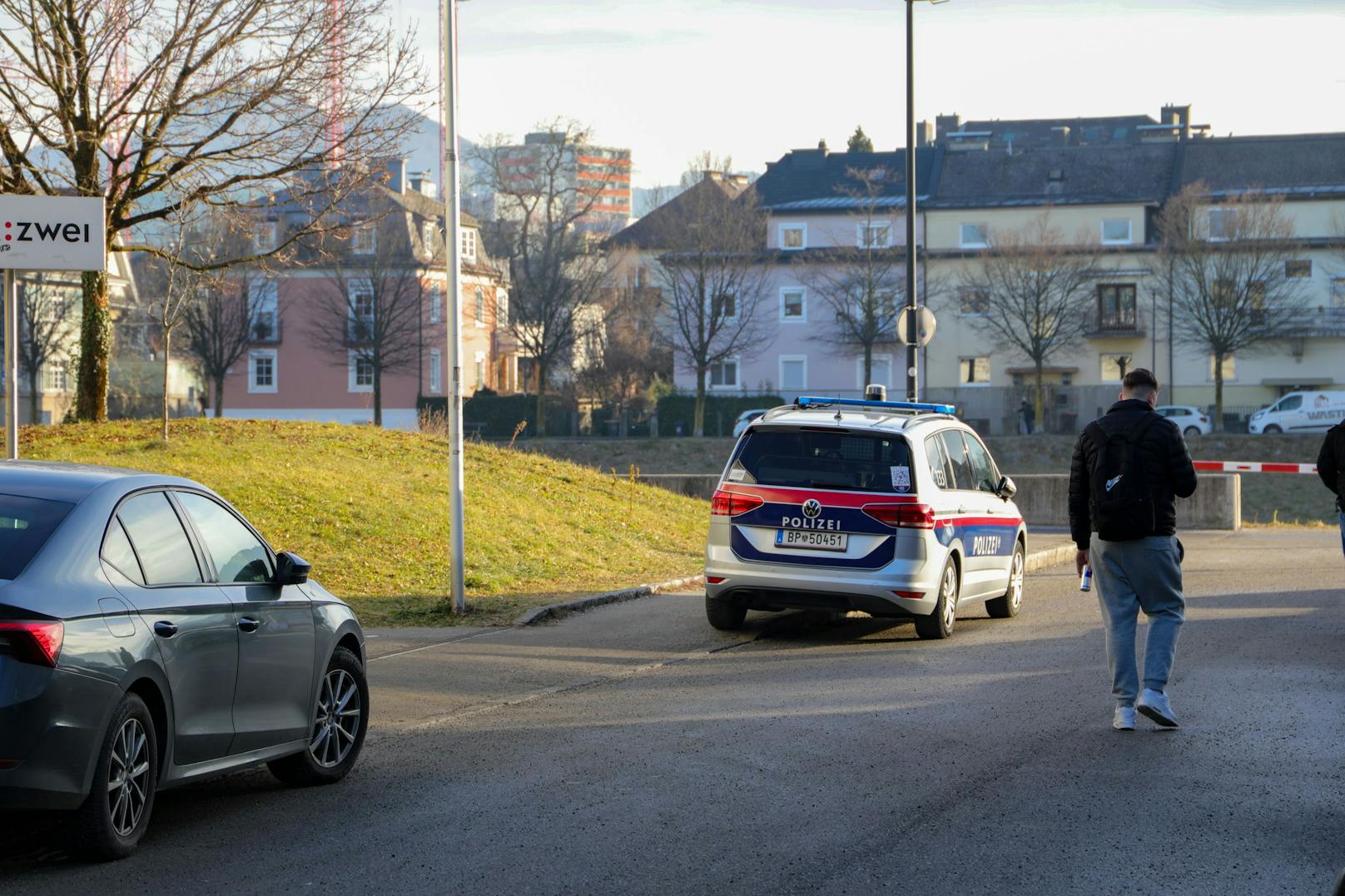 Die Handelsakademie 2 in Salzburg musste vorübergehend gesperrt werden.