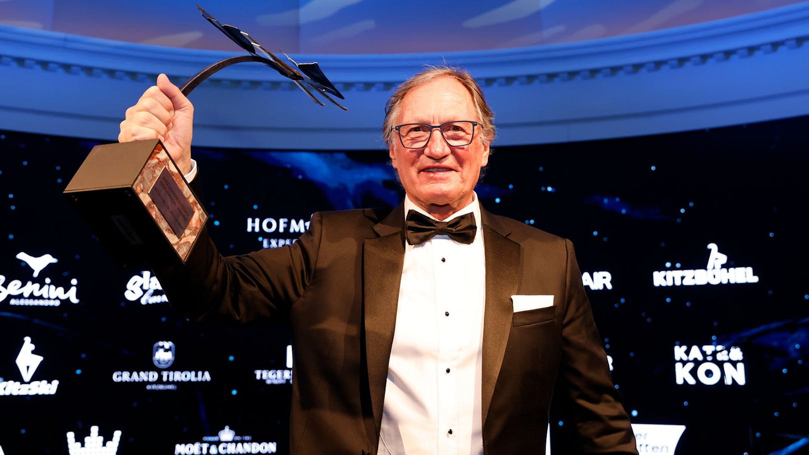 Ski-Legende Franz Klammer ergatterte den Inspiration Award.