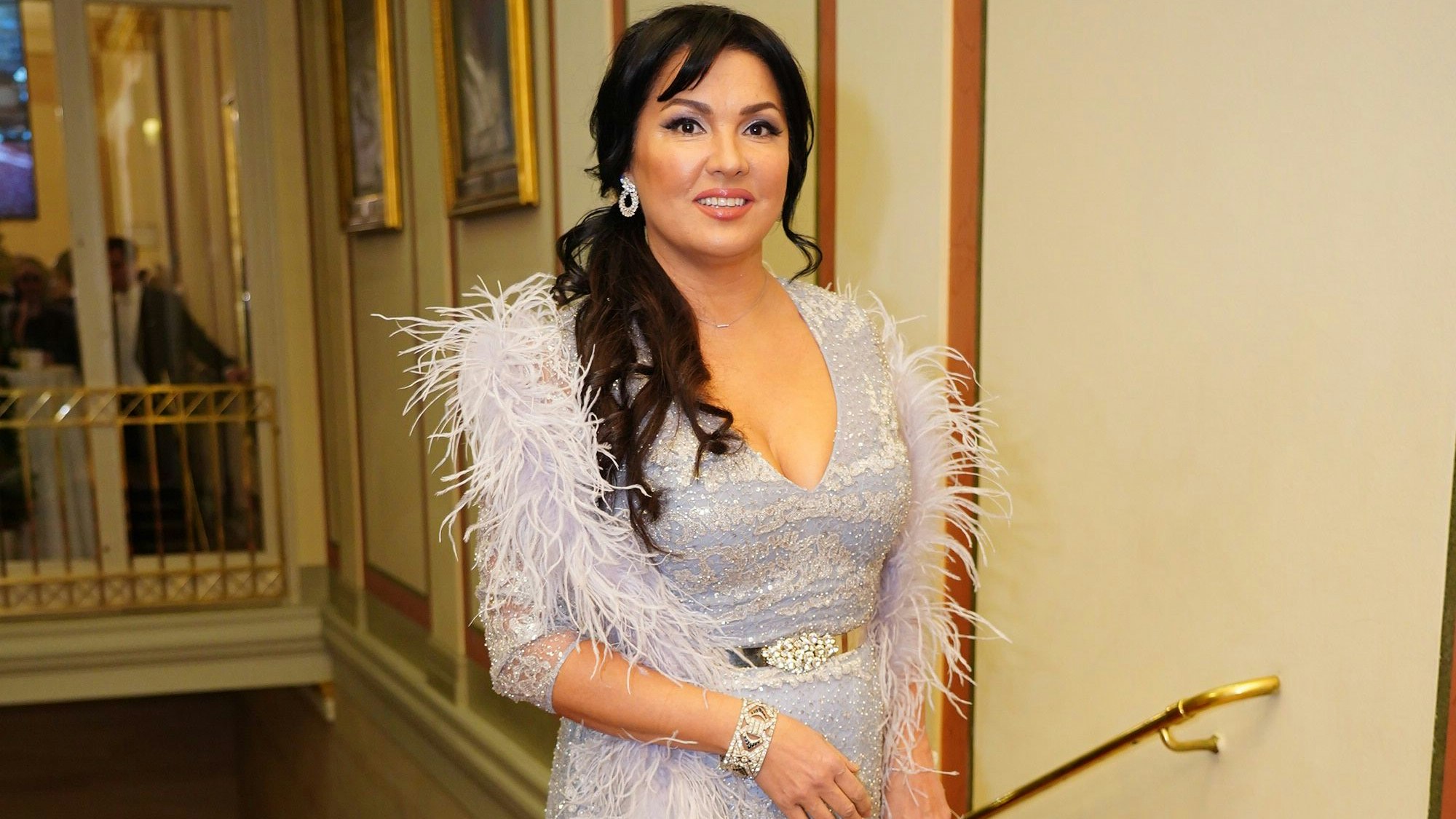 Opernsängerin Anna Netrebko war auch mit dabei.