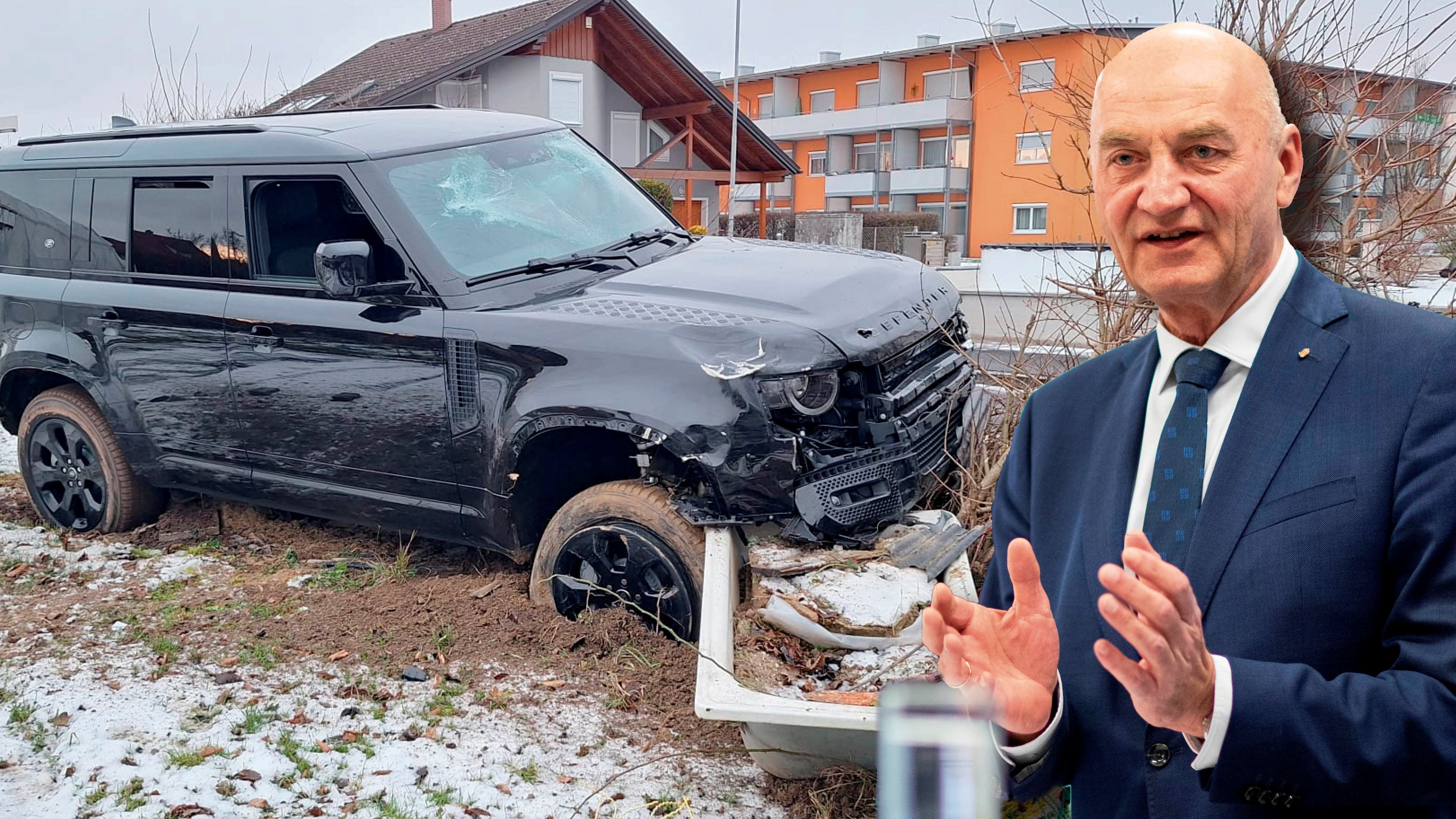 Nachdem Teenager mit einem gestohlenen Landrover in den Garten einer Familie krachten, fordert VP-Landesrat Christian Dörfel nun strengere Regeln.