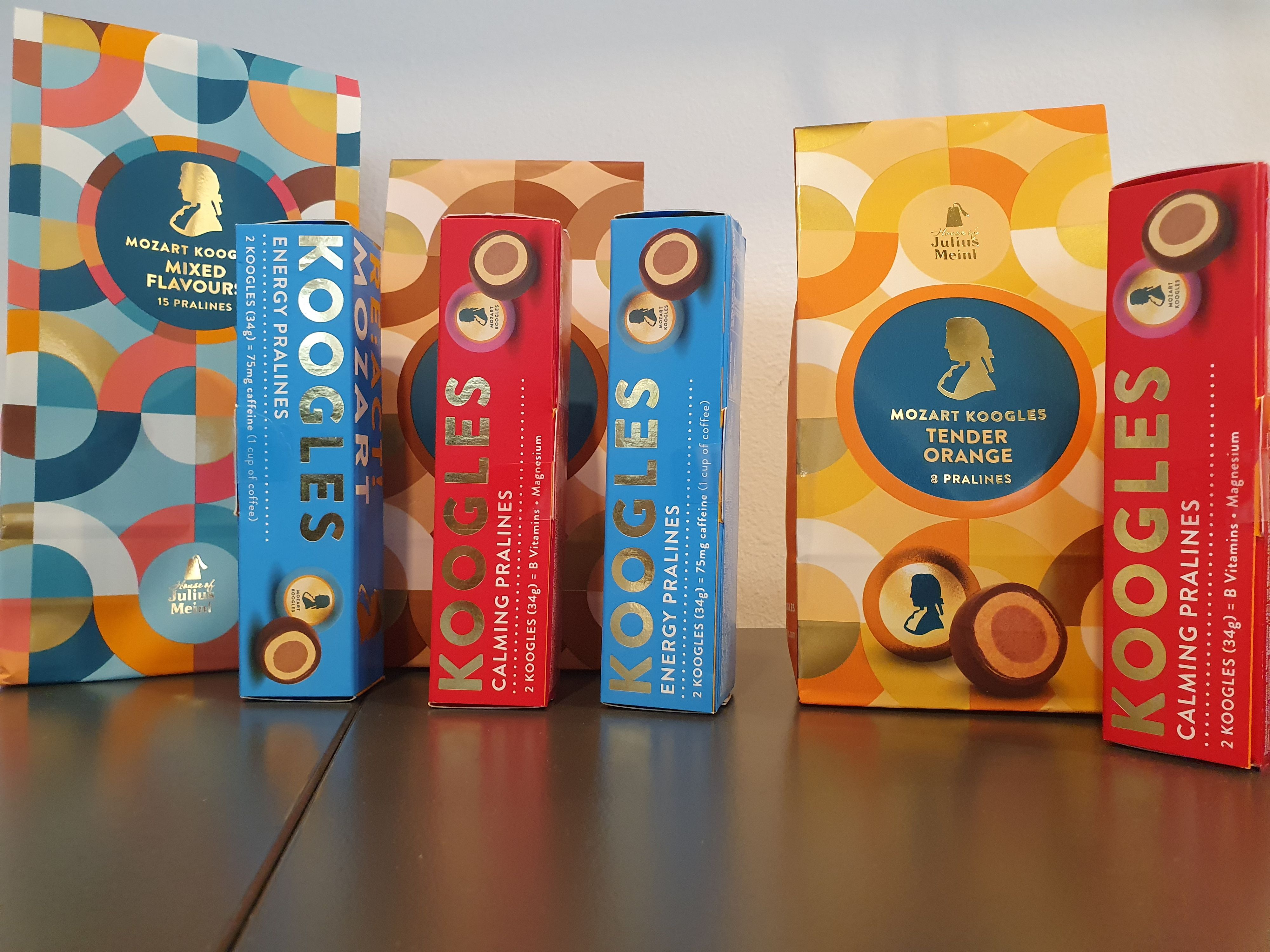 Neue Schokopralinen überraschen mit neuen Zutaten.