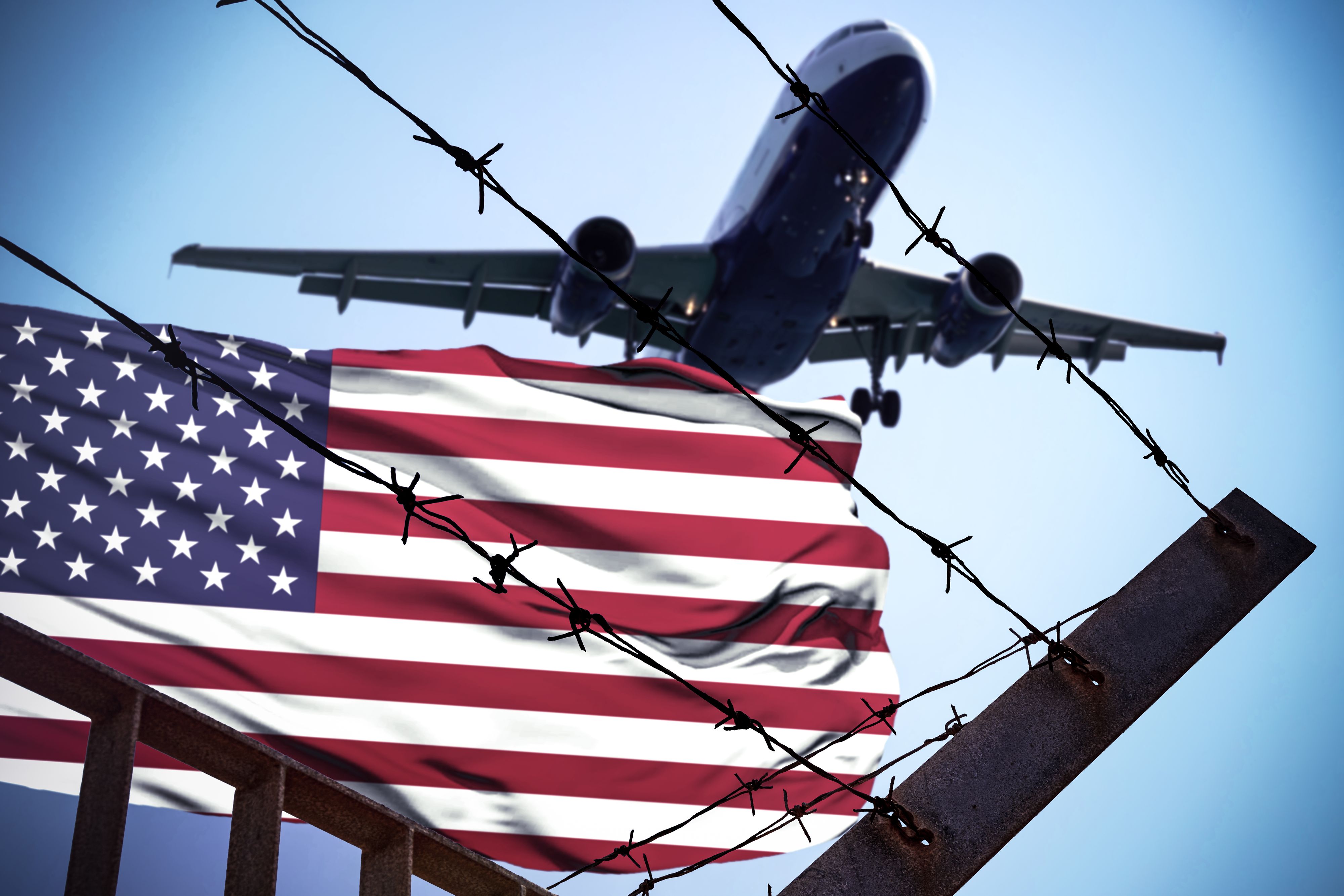 US-Präsident Trump kündigte bereits Massenabschiebungen an. (Symbolbild)