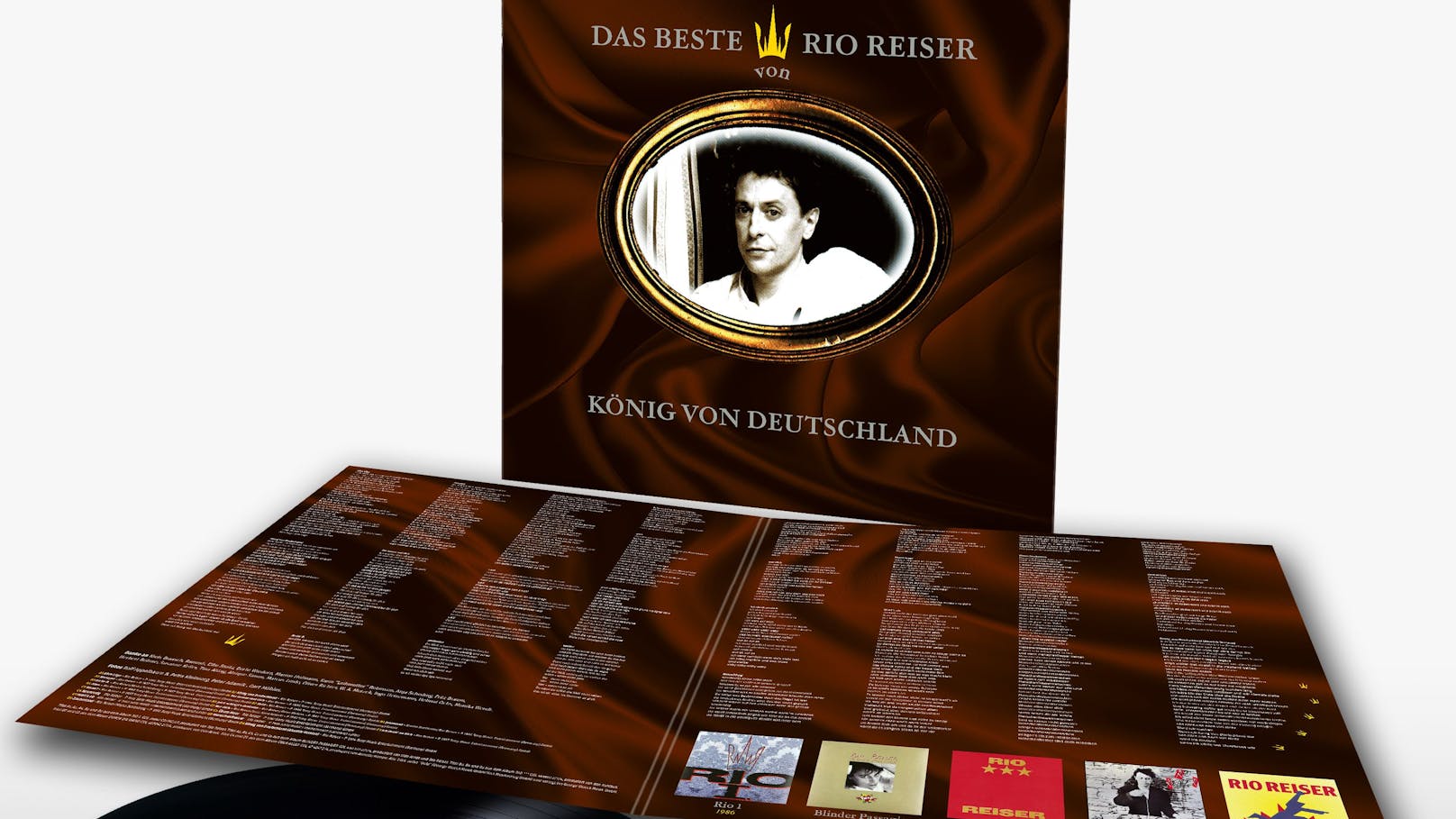 Zum "75er" erscheint das legendäre Best-Of "König von Deutschland - Das Beste von Rio Reiser" 30 Jahre nach Veröffentlichung nun zum ersten Mal auf Doppelvinyl.