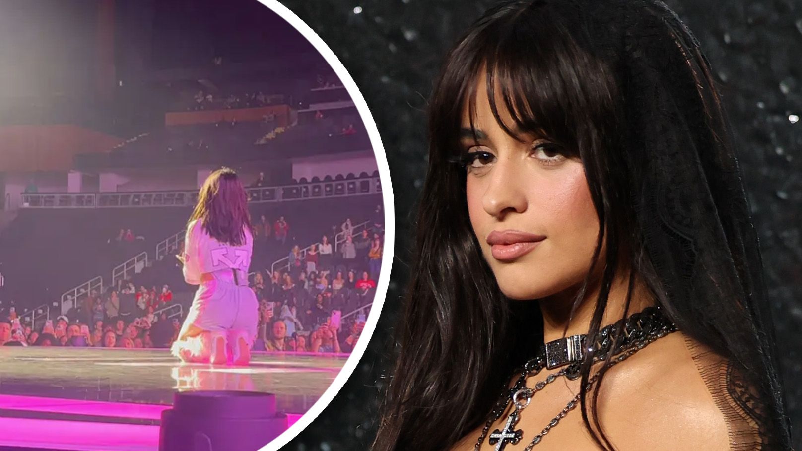Camila Cabello spielte vor einer leeren Halle.