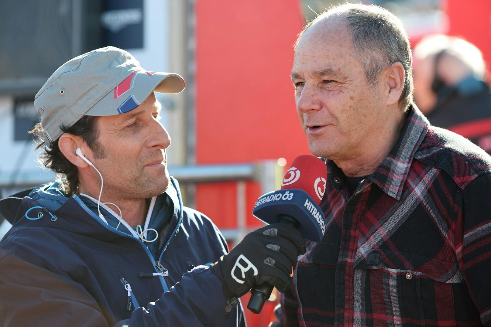 Formel-1-Ikone Gerhard Berger im Ö3-Talk mit Tom Walek.