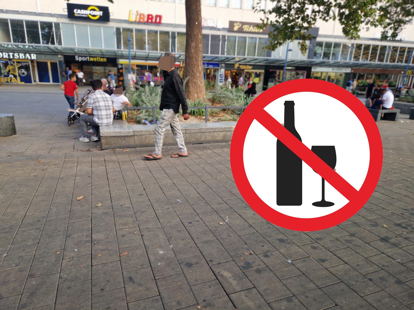 Das Alkoholverbot zeigt bereits Wirkung, doch die Umgestaltung dauert noch.