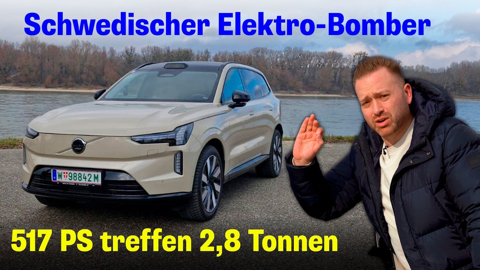 "Heute" fährt den neuen Volvo EX90 mit 517 PS