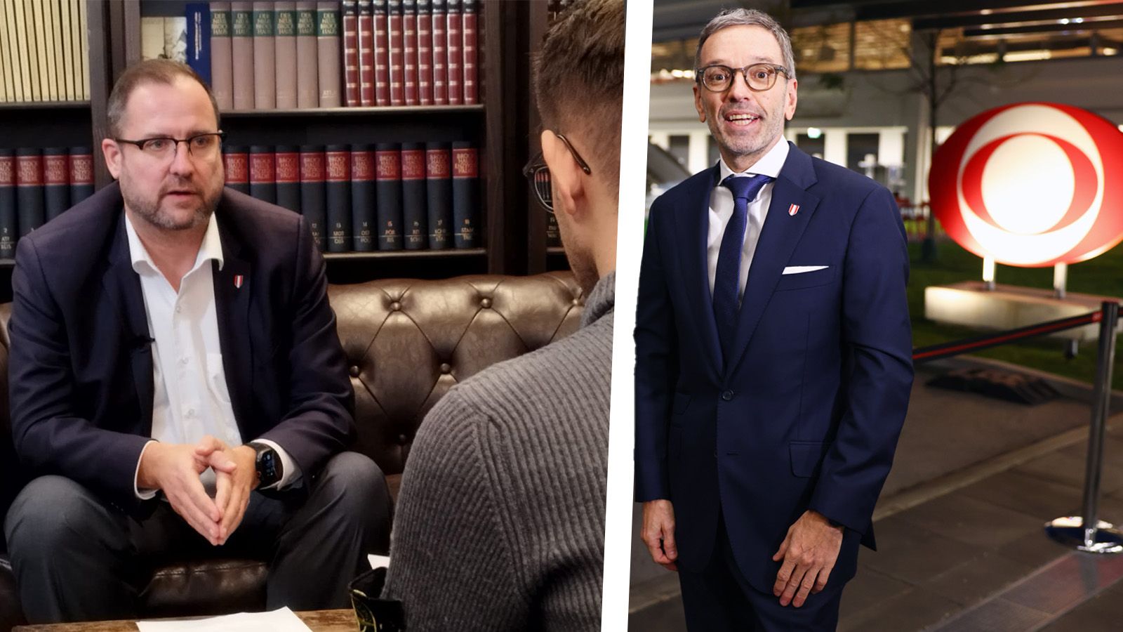 Eine FPÖ-Regierung unter Herbert Kickl werde den ORF zu Kernaufgaben zurückführen, so Generalsekretär Christian Hafenecker.