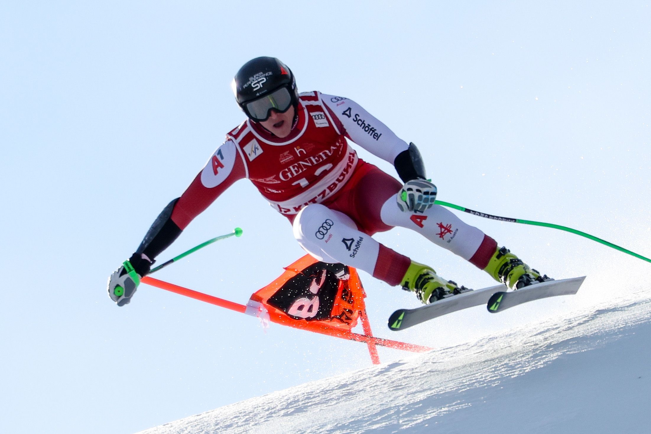 Österreichs Ski-Ass Raphael Haaser. 