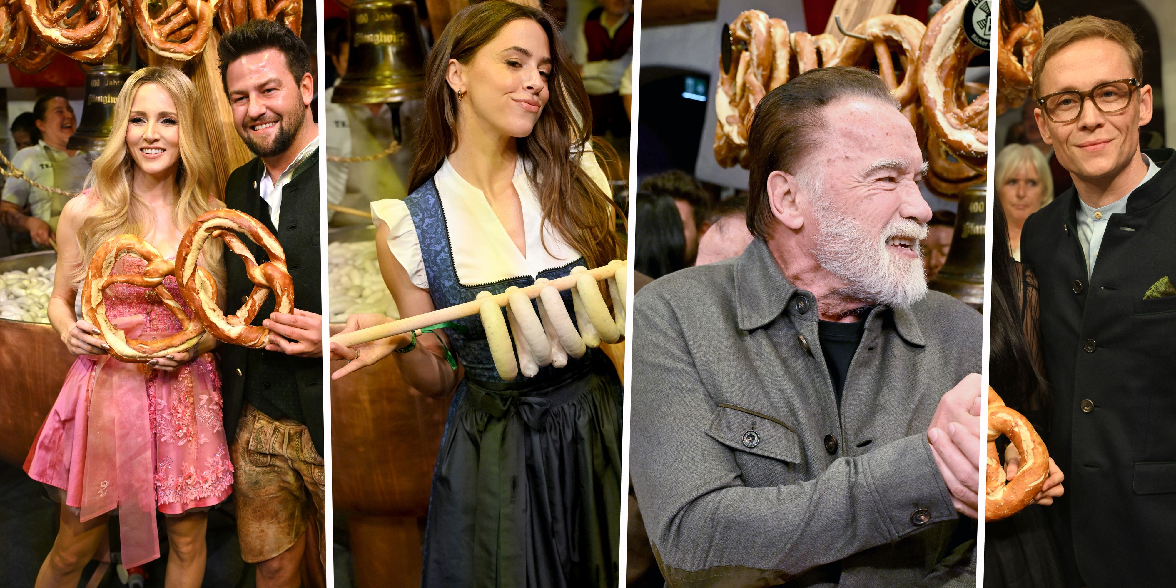 Melissa Naschenweng, Vanessa Mai, Arnold Schwarzenegger, Matthias Schweighöfer.