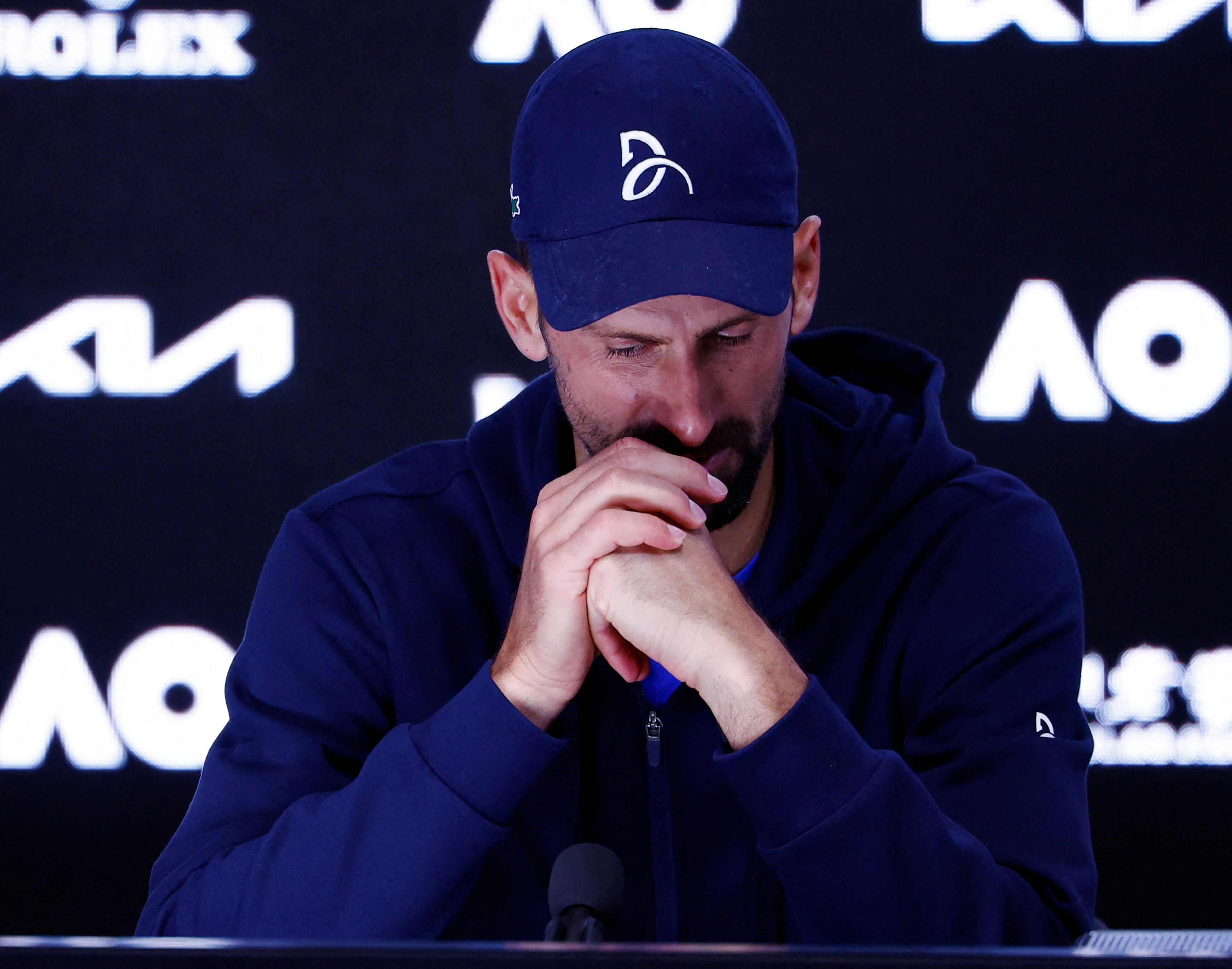 Tennis-Gigant Novak Djokovic musste in Melbourne aufgeben. 