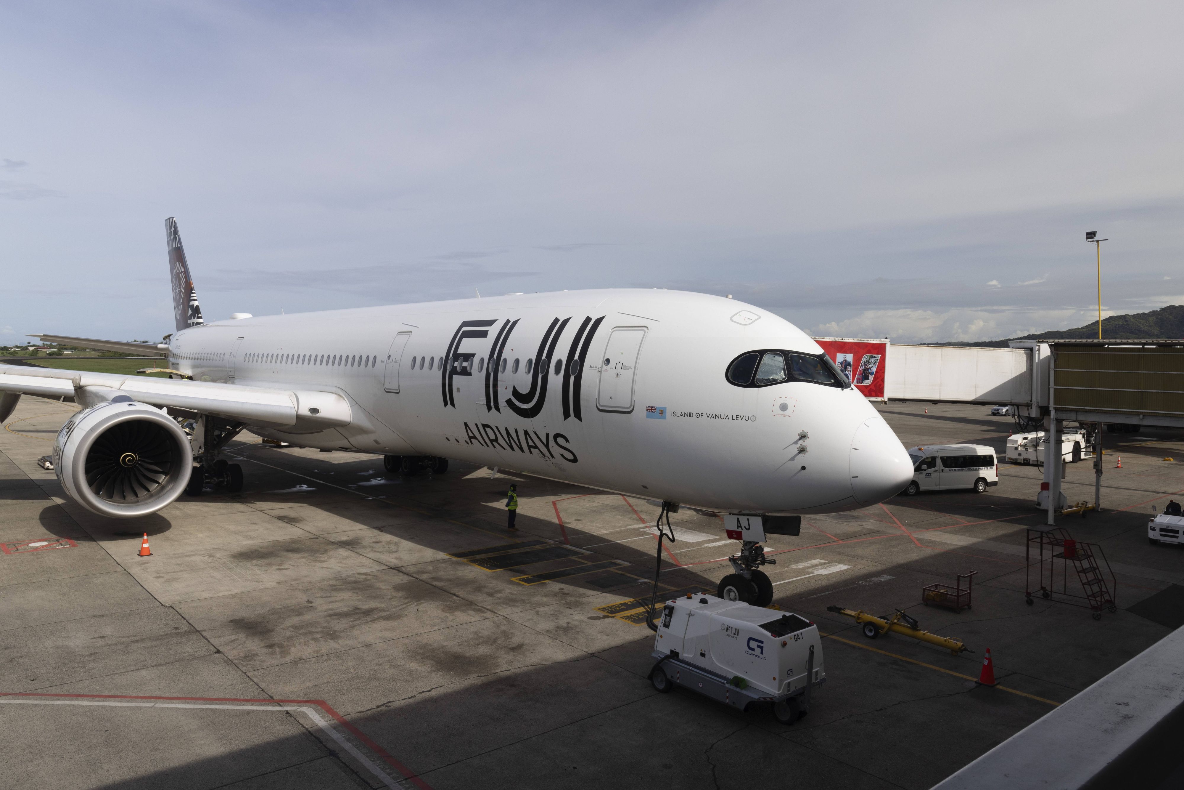 Fiji Airways bestätigte den Vorfall und schrieb: 