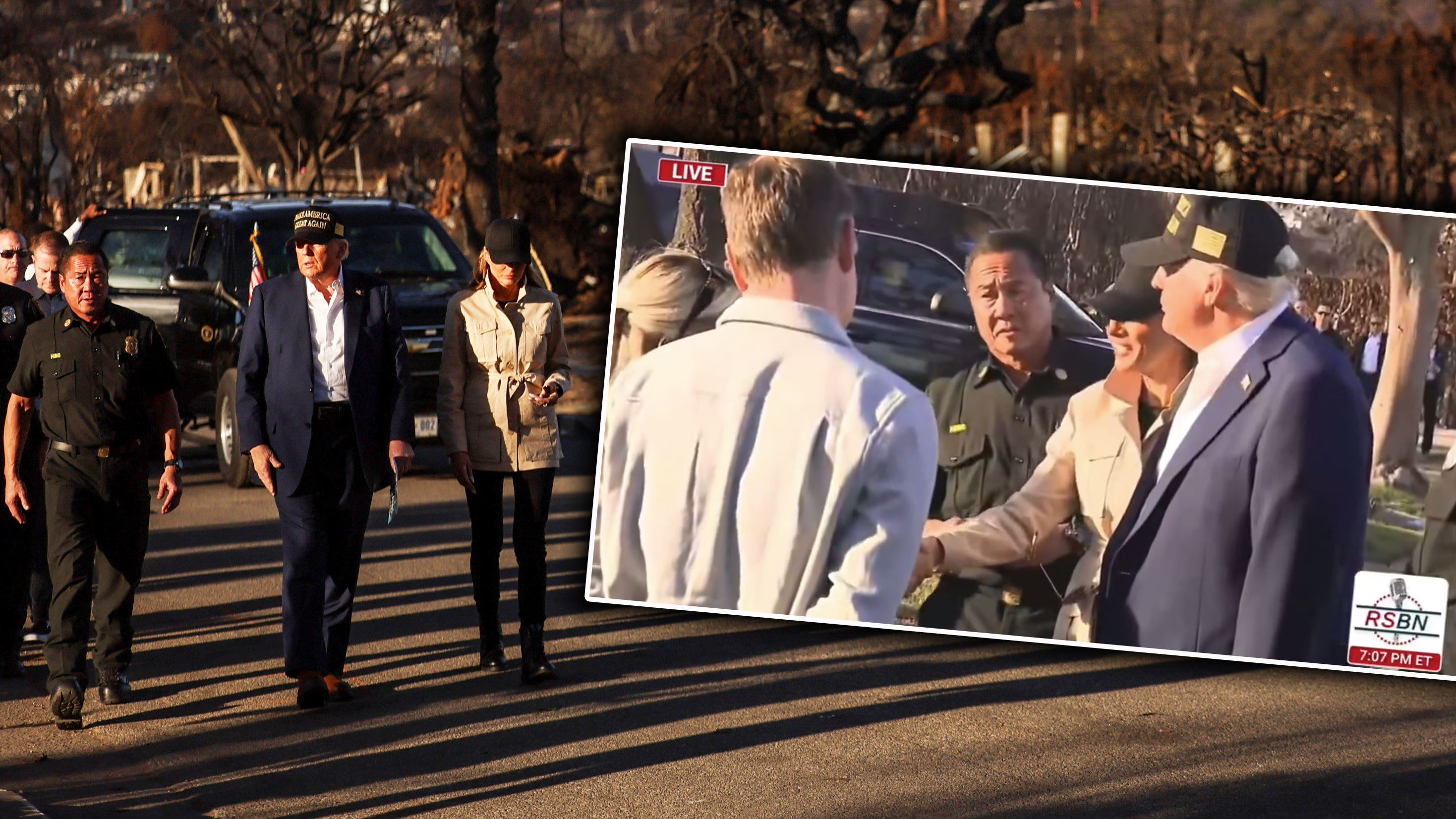 Rührender Augenblick in Kalifornien: Auf Serbokroatisch sprach die 